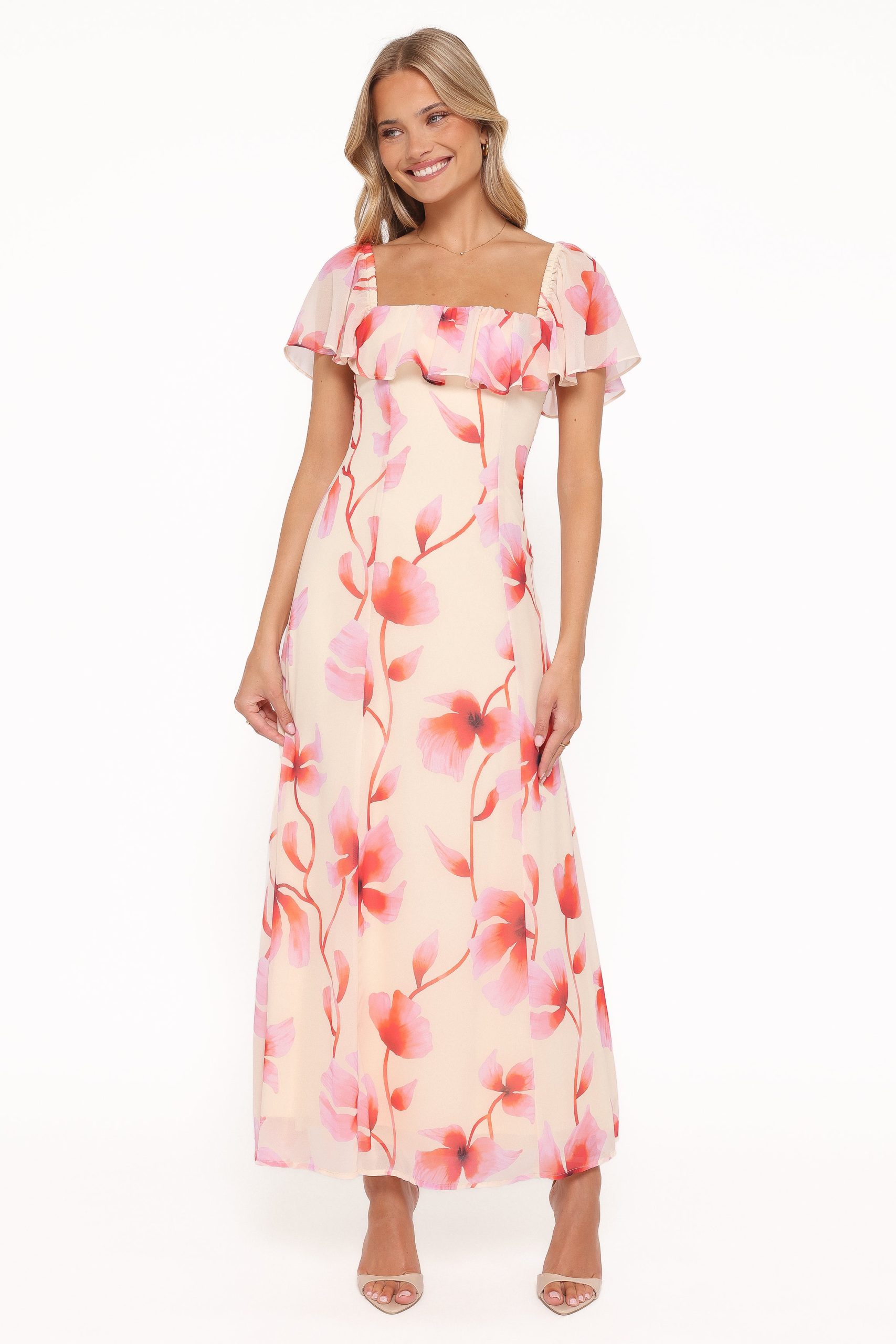 Kamie Maxi Dress - Pink Floral - Image 2