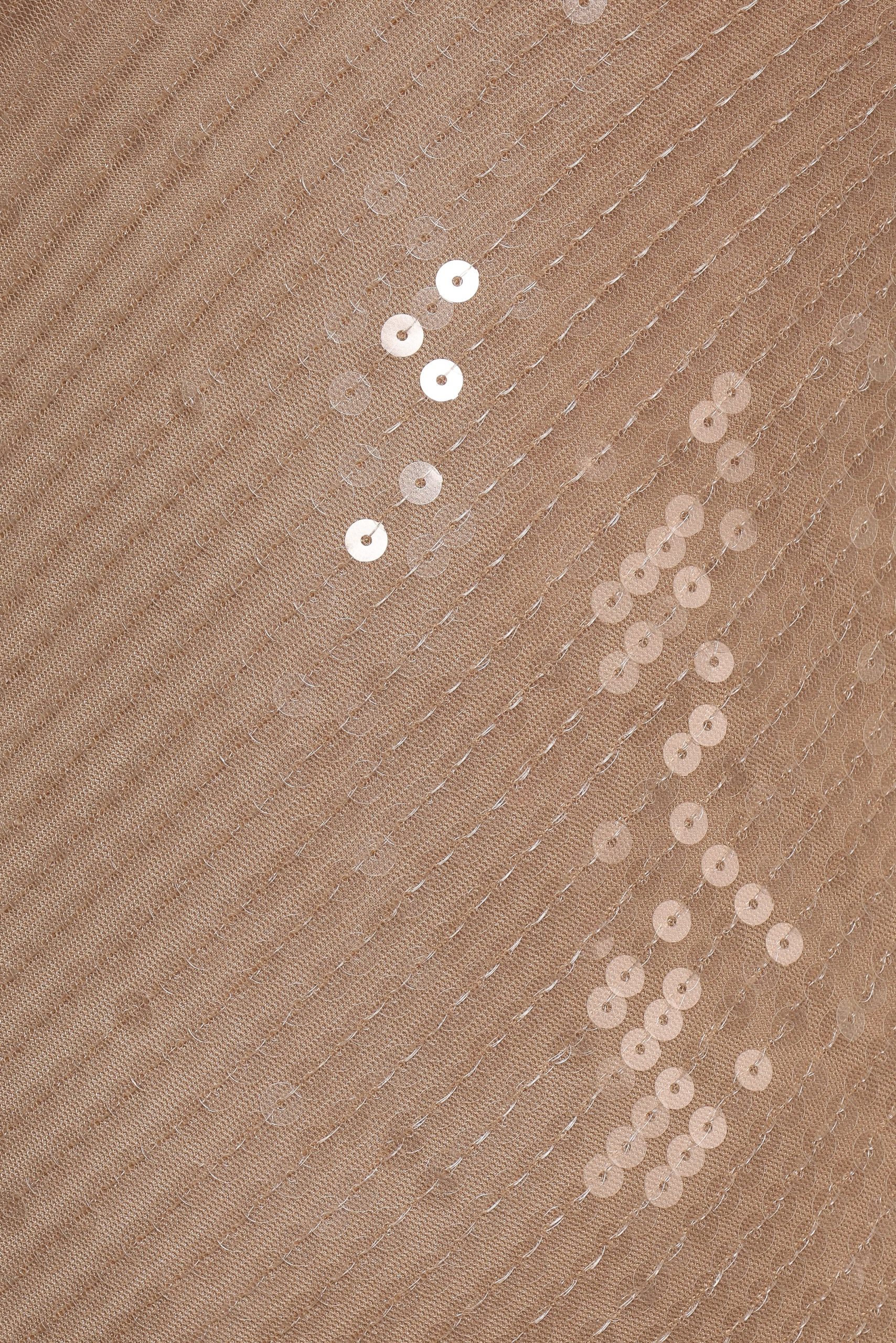 Karley Sequin Maxi Dress - Beige - Image 9