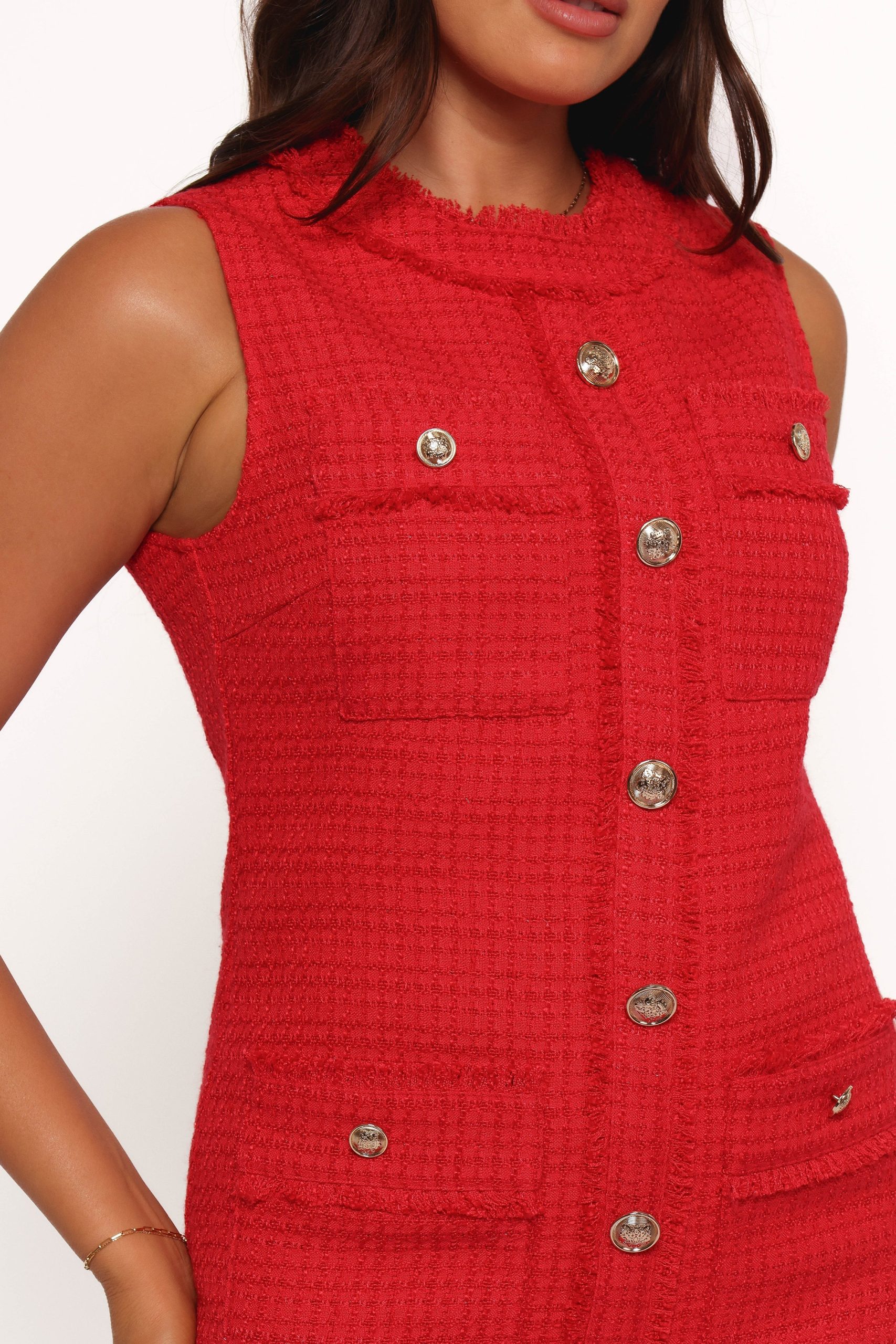 Kayli Mini Dress - Red - Image 8