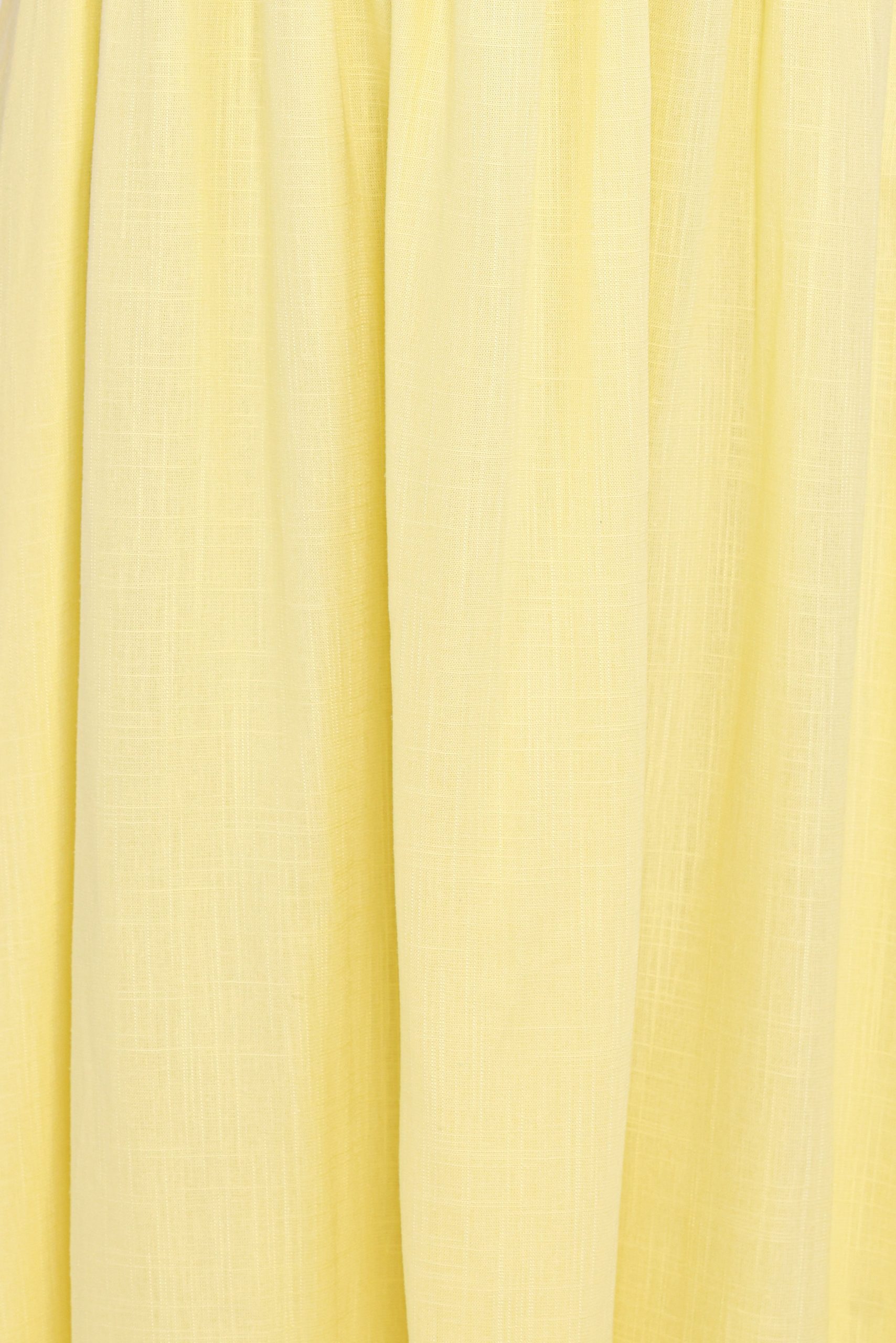 Kayt Strapless Dress - Butter Yellow - Image 6