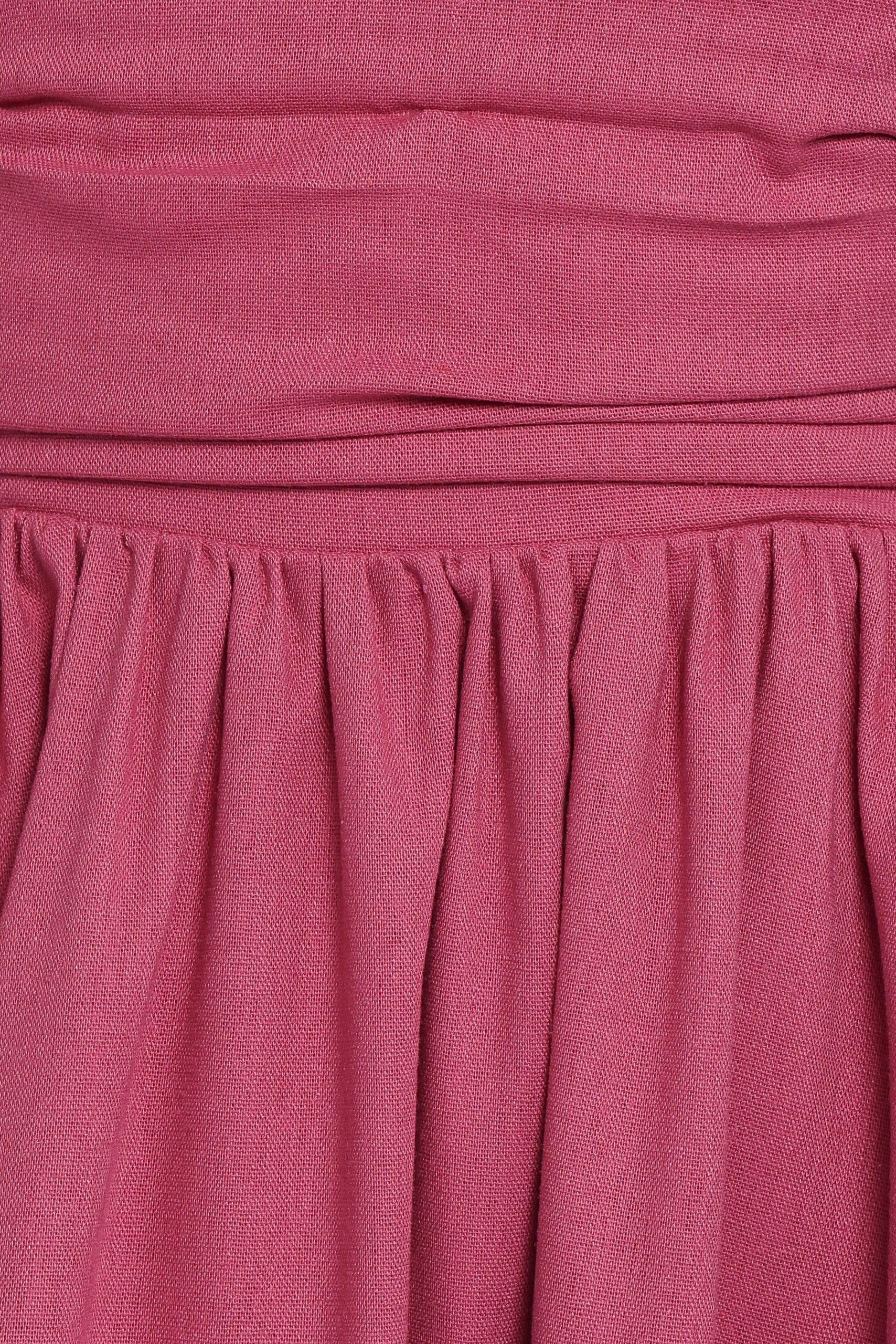 Kayt Strapless Dress - Petal Pink - Image 7