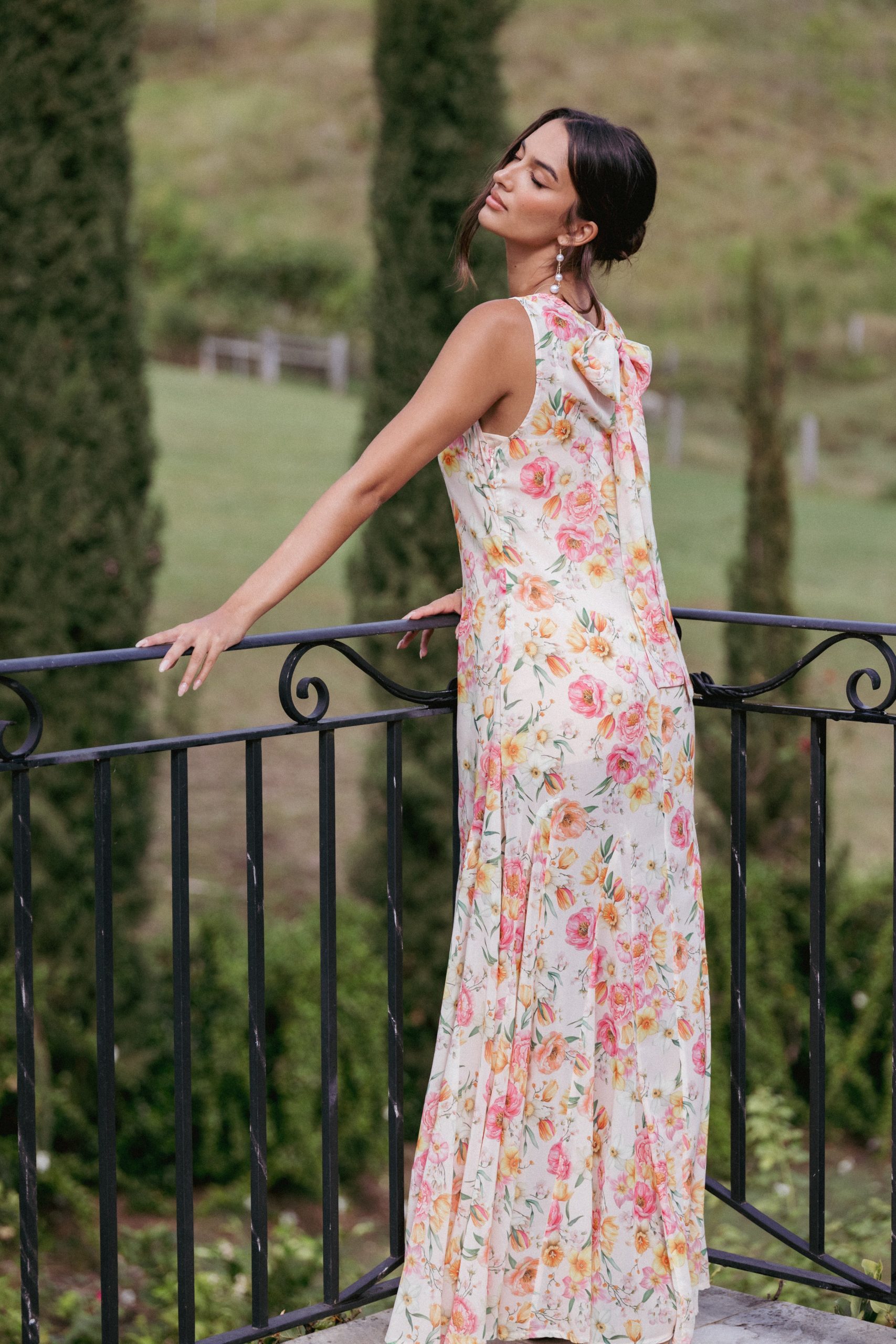 Keani Maxi Dress - Peony - Image 9