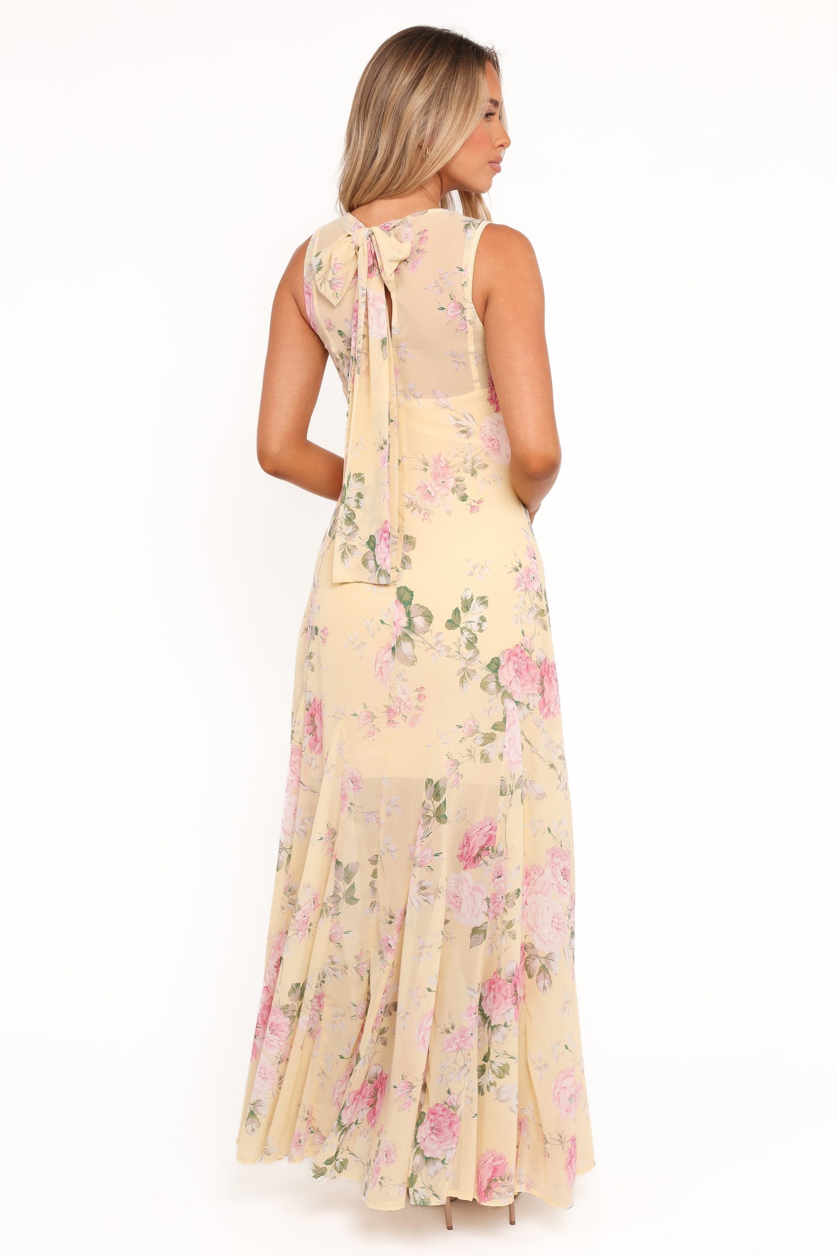 Keani Maxi Dress - Yellow Floral - Image 5