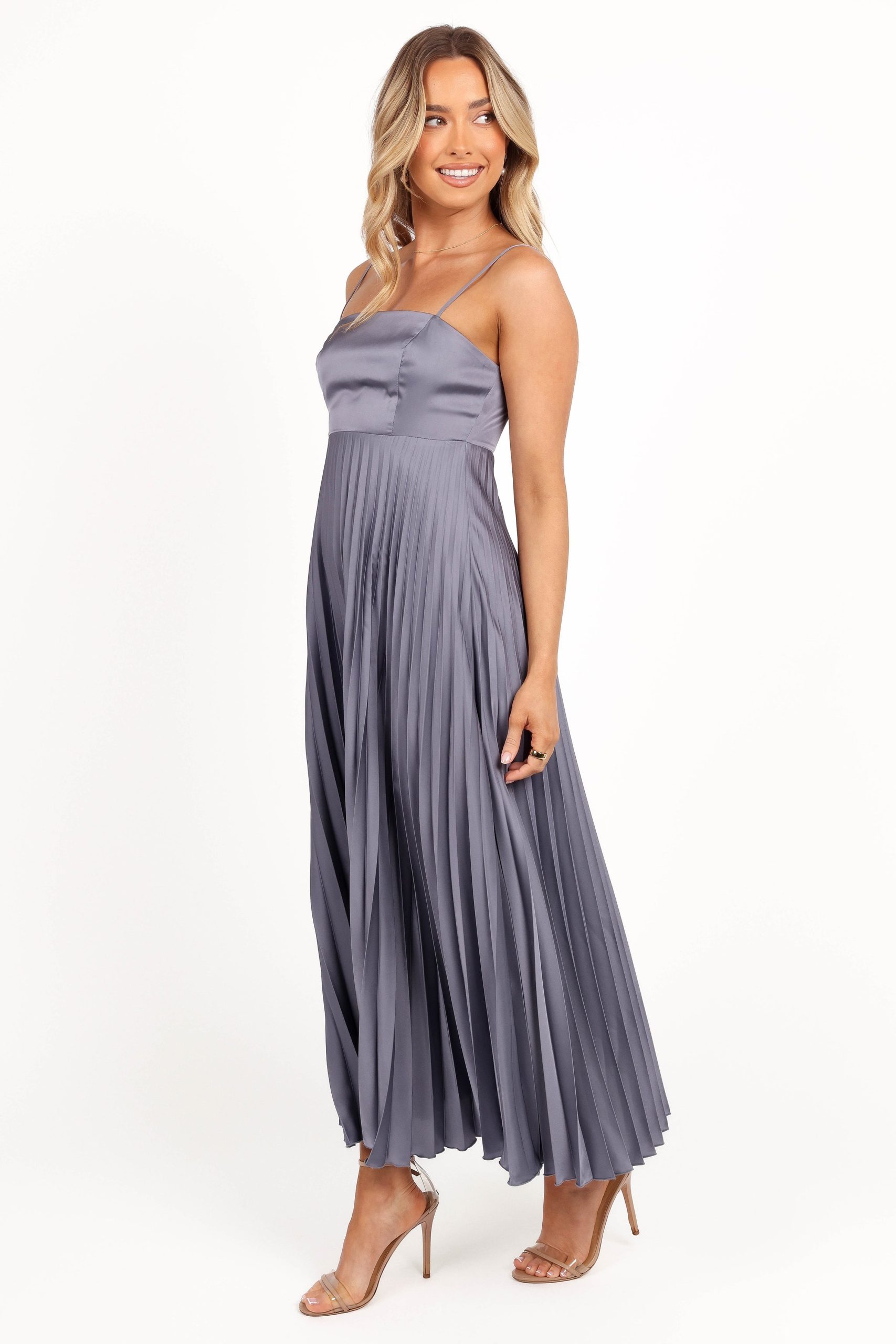 Keegan Maxi Dress - Steel Gray - Image 6