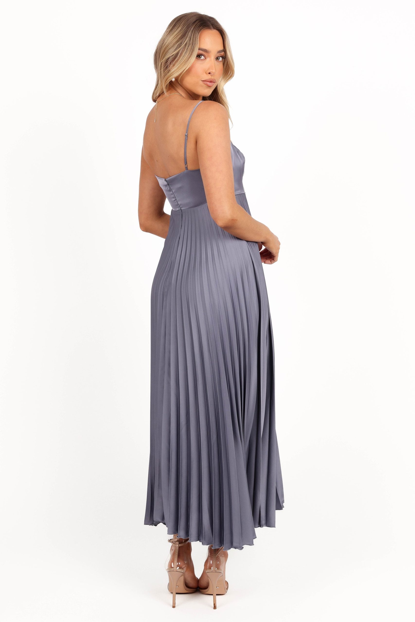 Keegan Maxi Dress - Steel Gray - Image 7