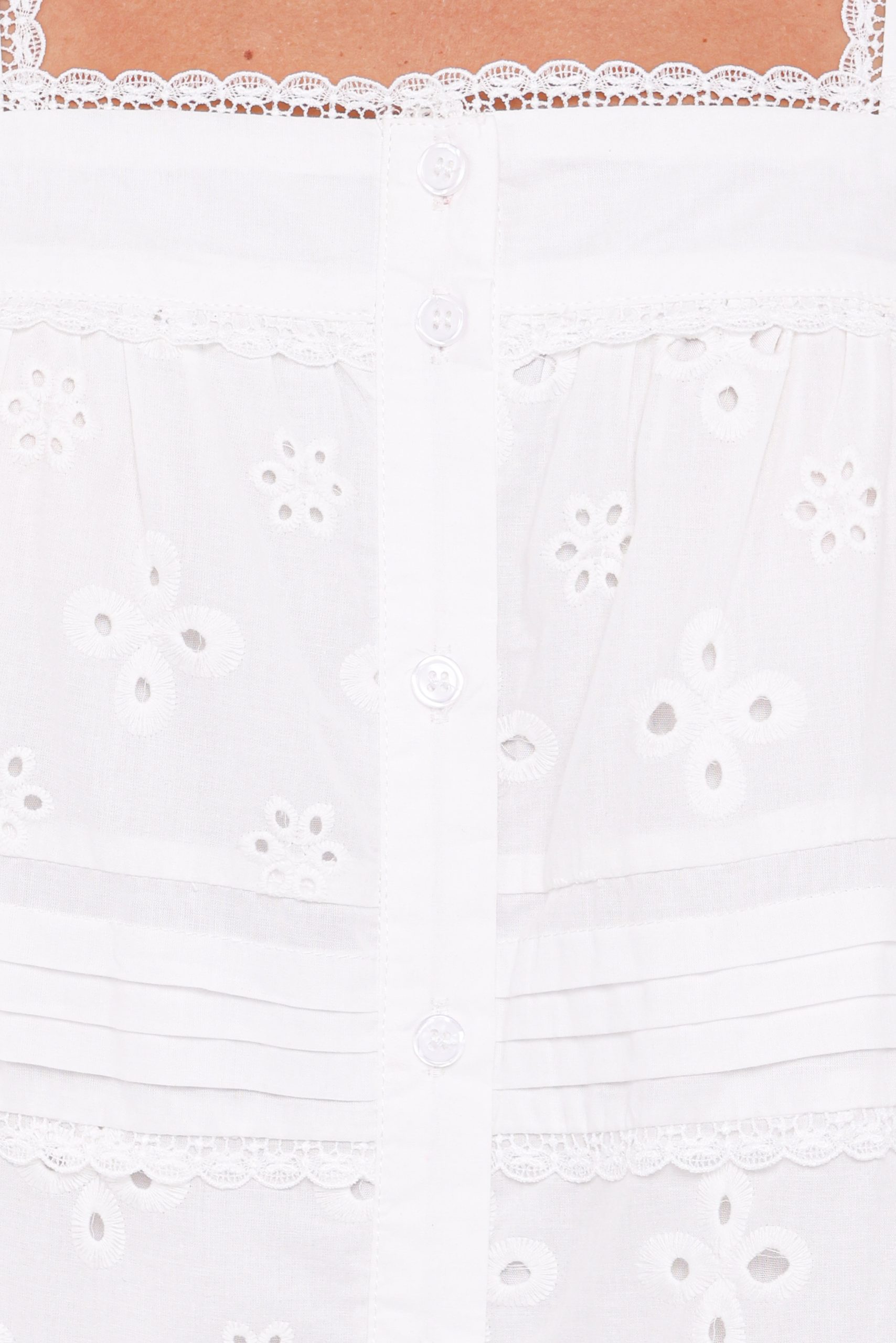 Kelcie Mini Dress - White - Image 7