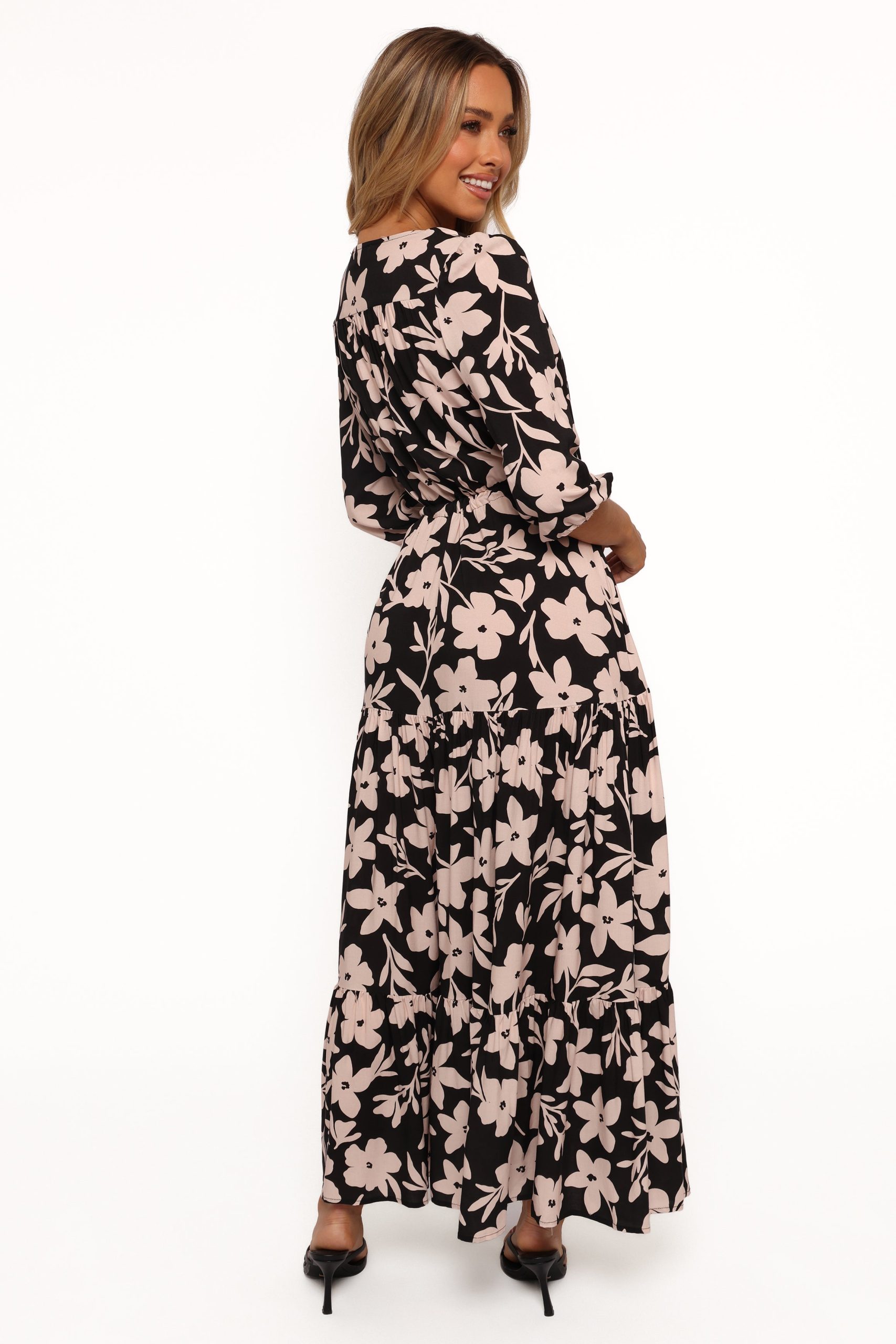 Kelda Dress - Black Augusta Print - Image 6