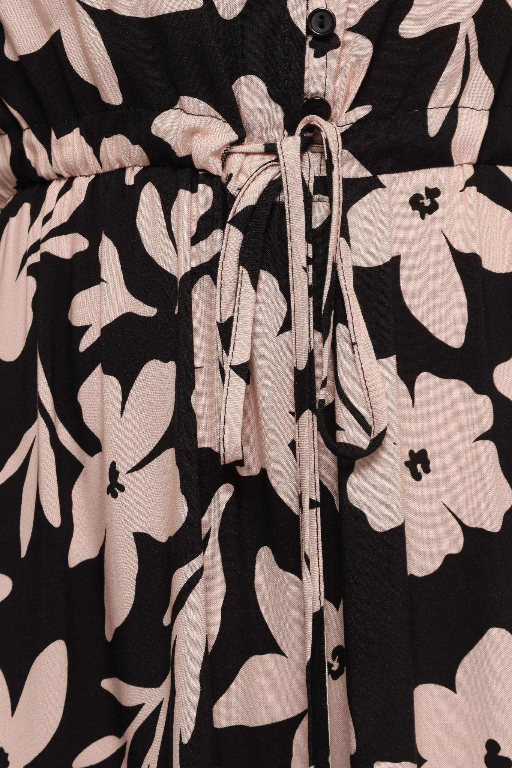 Kelda Dress - Black Augusta Print - Image 8