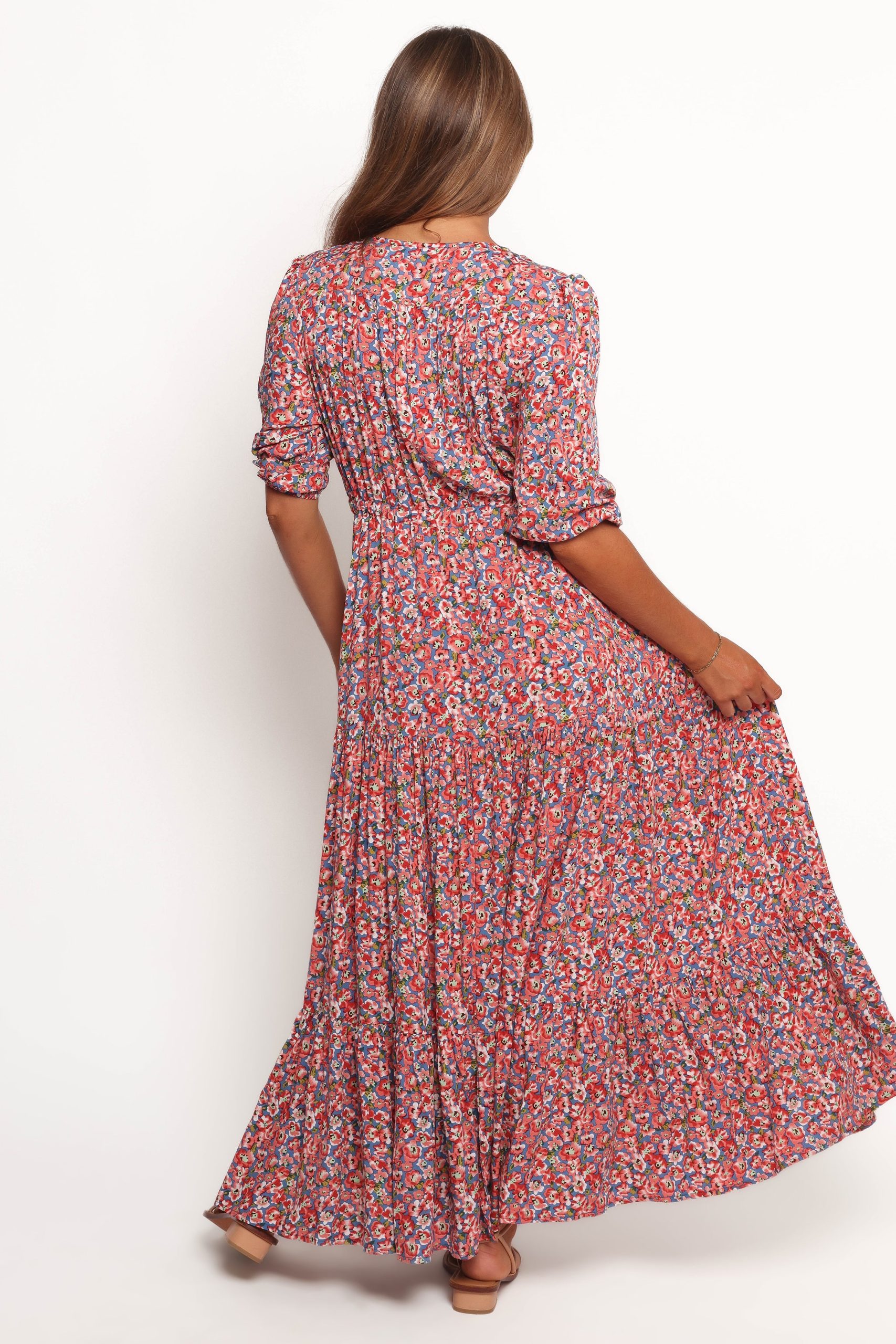 Kelda Dress - Blue Ditsy Floral - Image 4