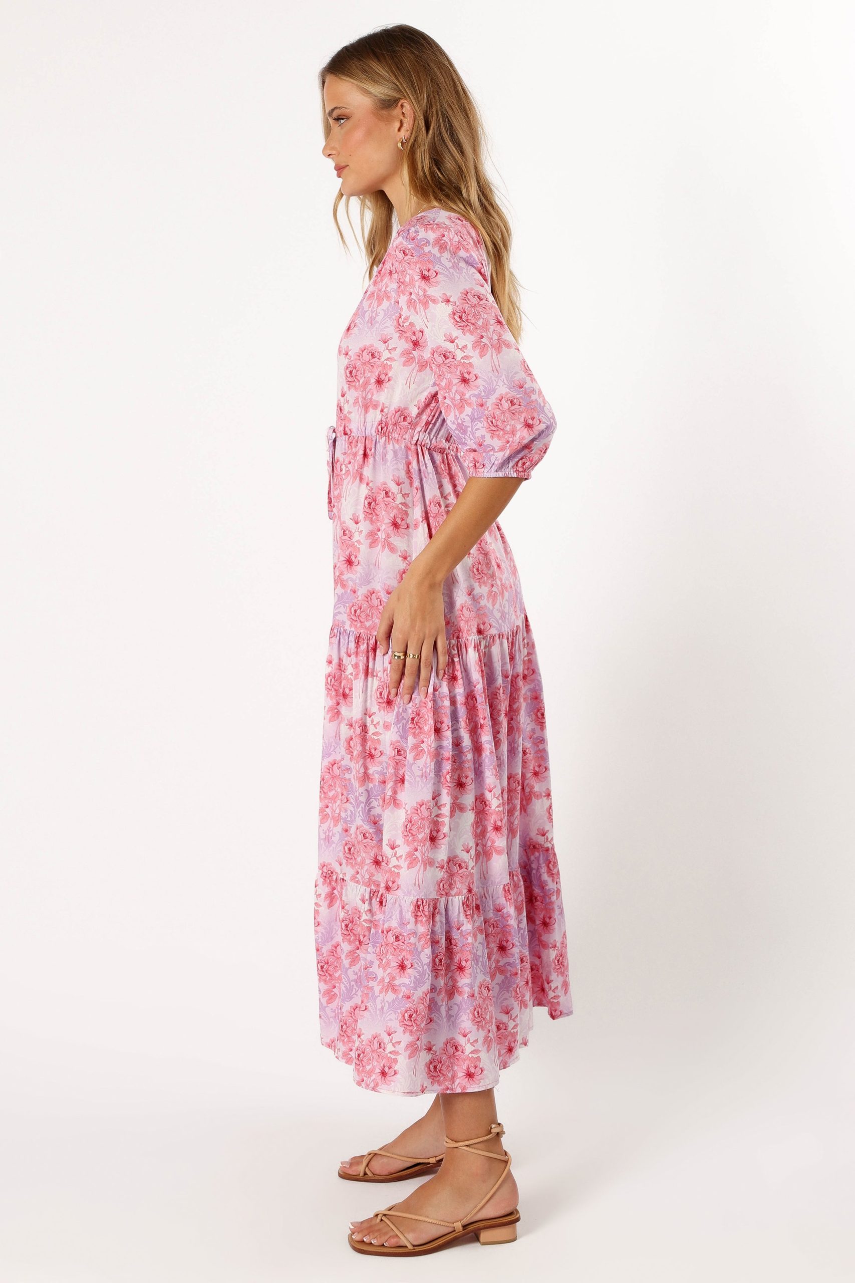 Kelda Dress - Pink/Purple - Image 3