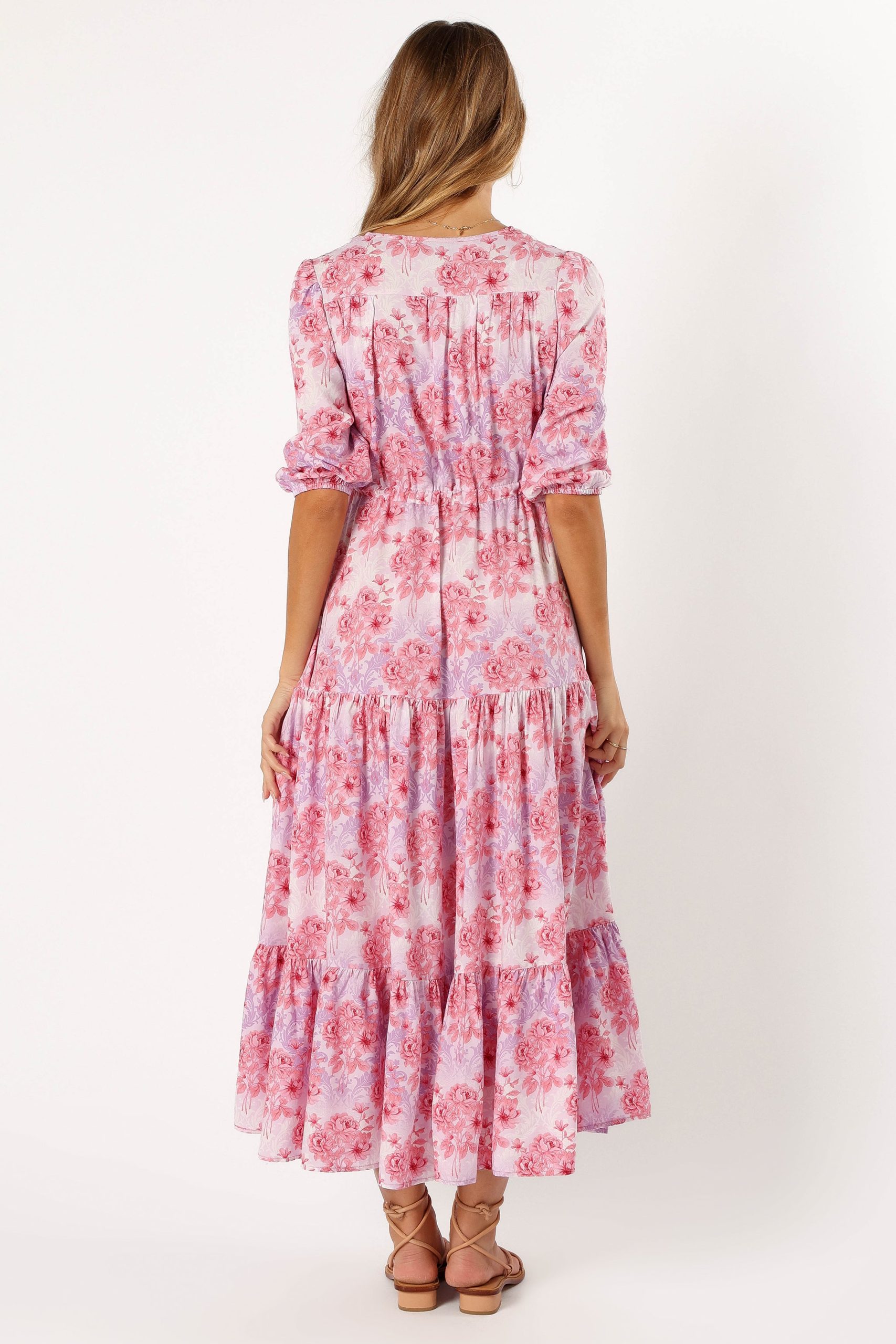 Kelda Dress - Pink/Purple - Image 4