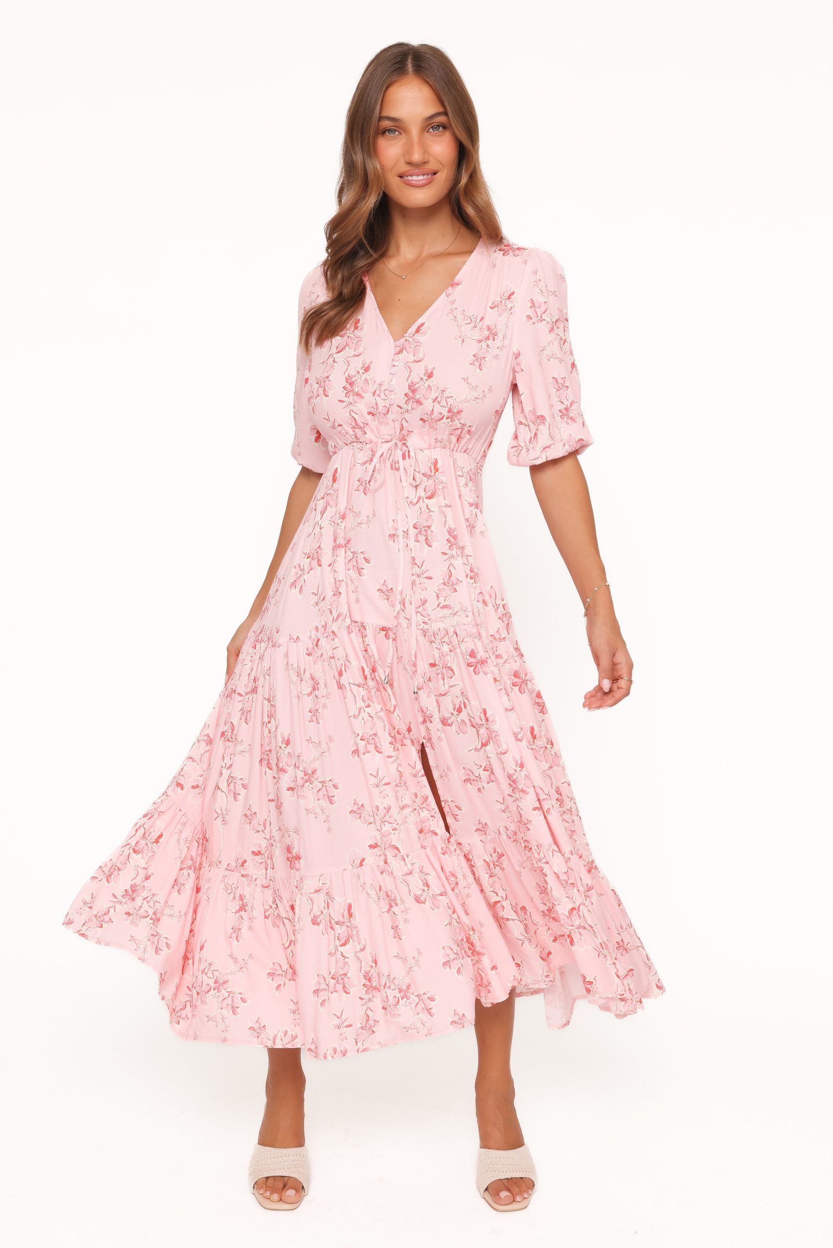 Kelda Dress - Rose Pink Floral - Image 2