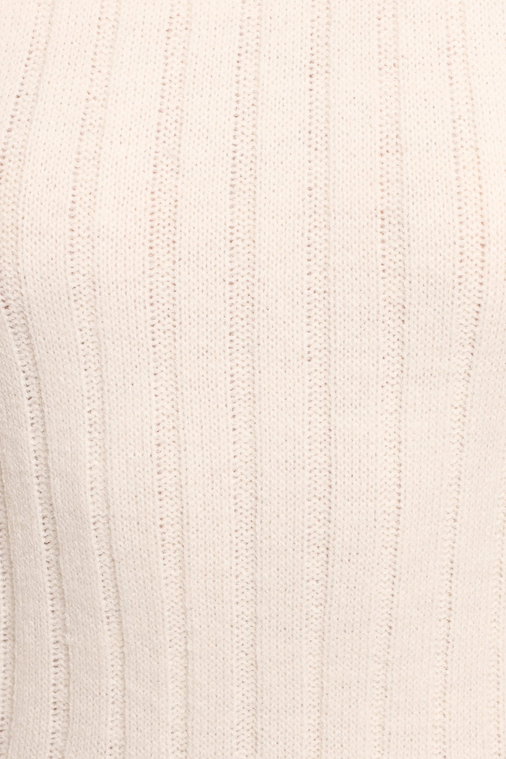 Kellie Knit Midi Dress - White - Image 8