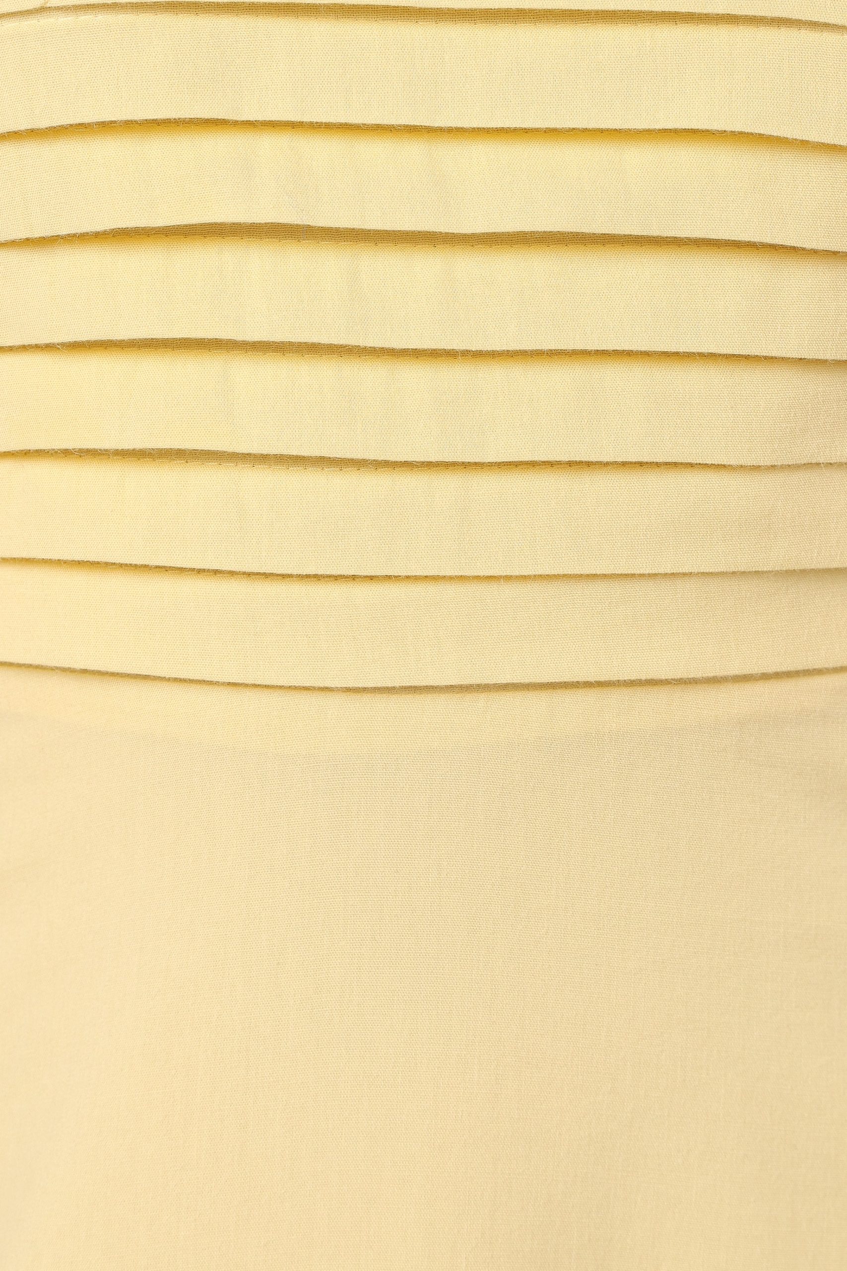 Kenna Strapless Maxi Dress - Butter Yellow - Image 7