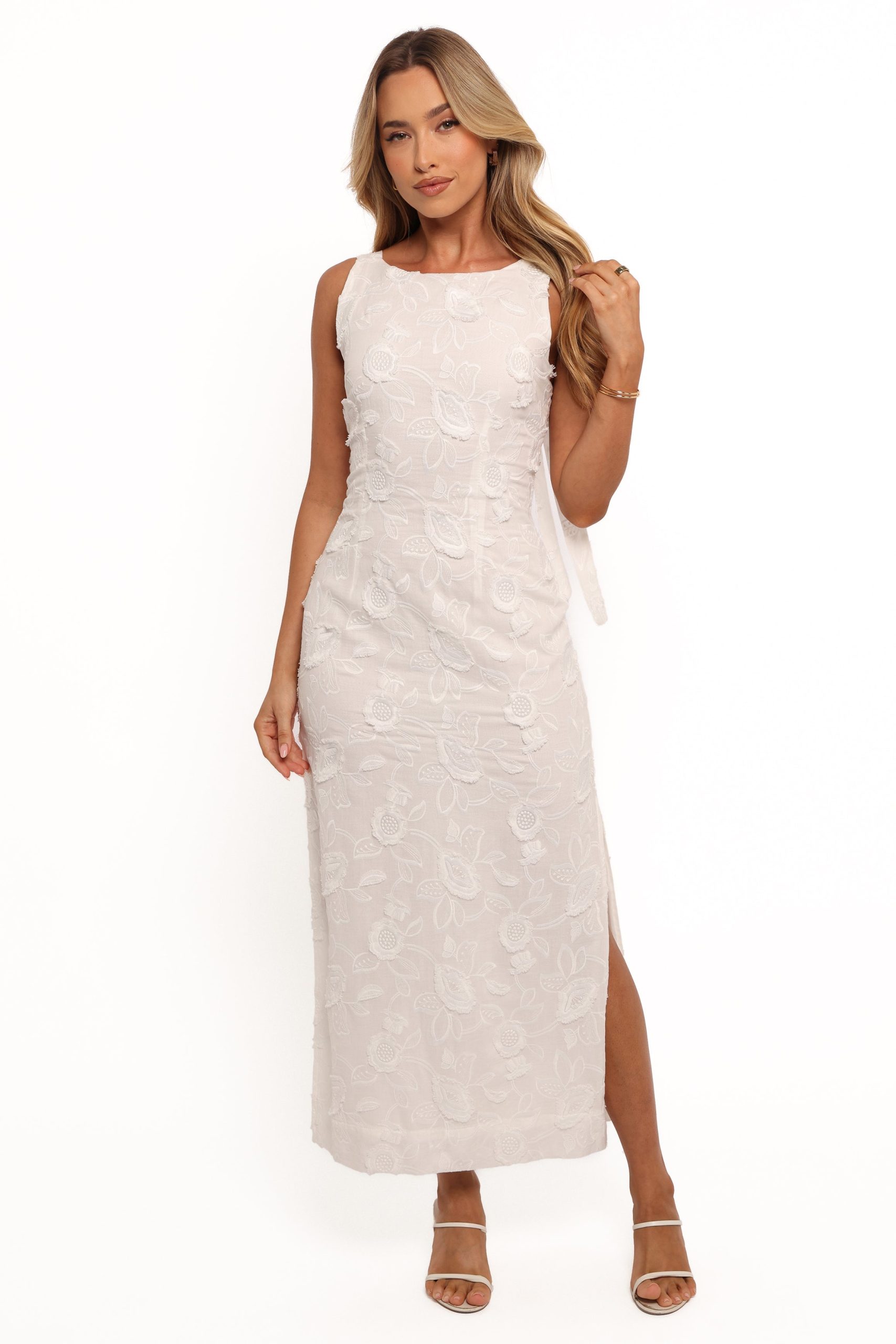 Kerry Midi Dress - White - Image 8