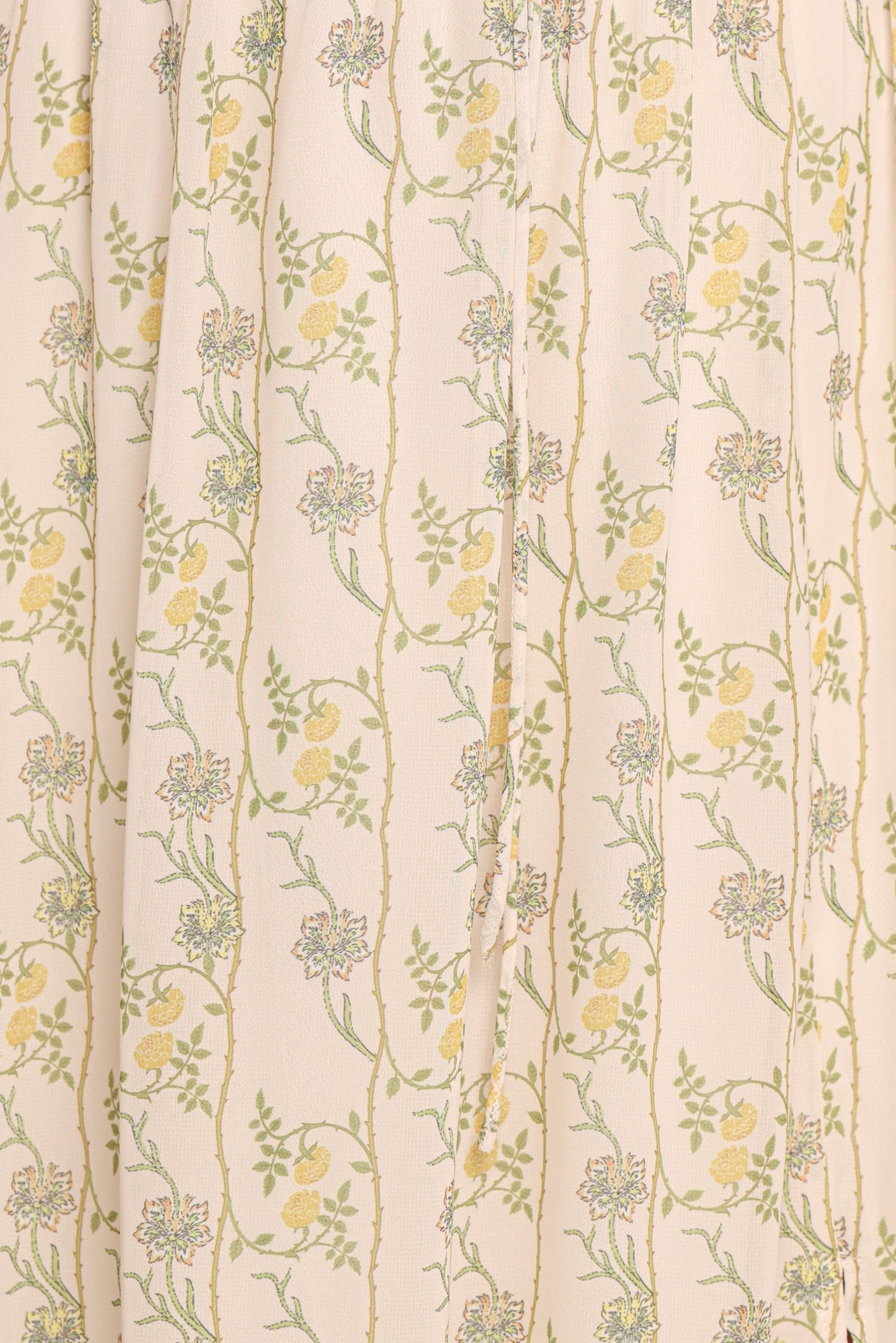 Keziah Long Sleeve Maxi Dress - Yellow Floral - Image 7