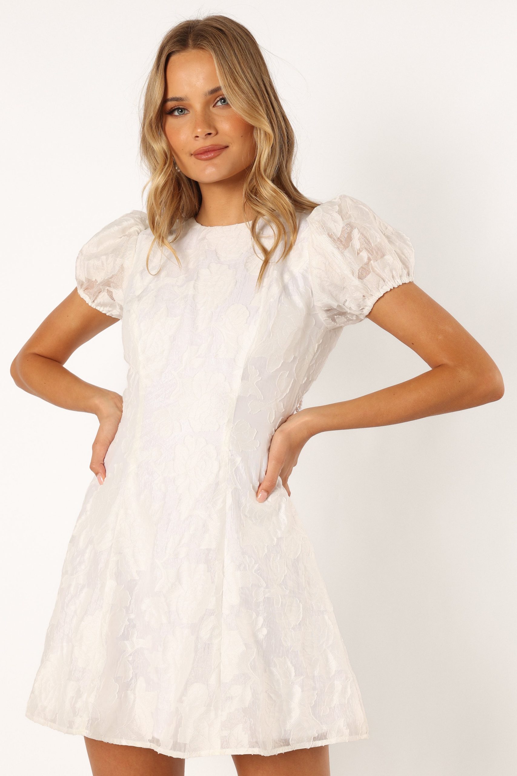 Kimmy Backless Mini Dress - White - Image 4