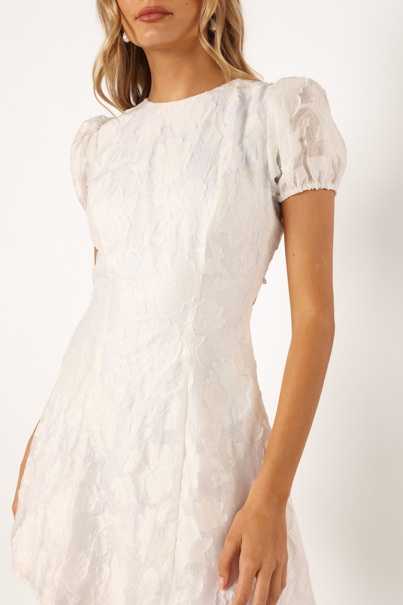 Kimmy Backless Mini Dress - White - Image 7