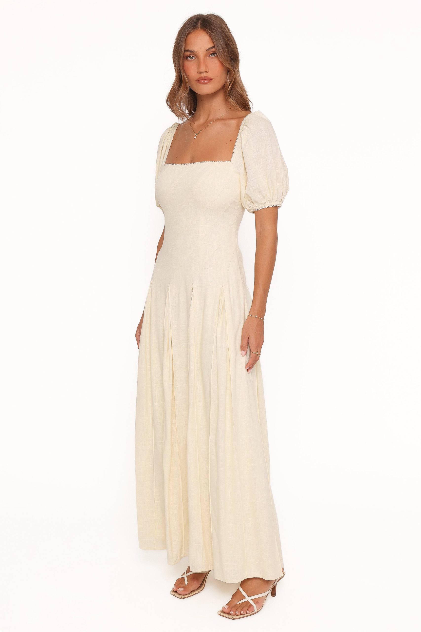 Kinlee Maxi Dress - Butter Yellow - Image 4