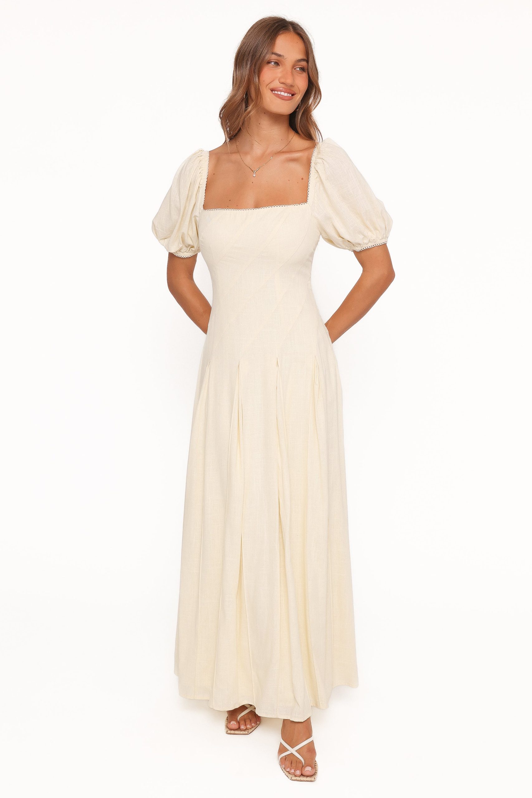 Kinlee Maxi Dress - Butter Yellow - Image 2