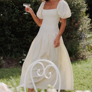 Kinlee Maxi Dress - Butter Yellow