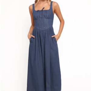 Kinslee Midi Dress - Denim