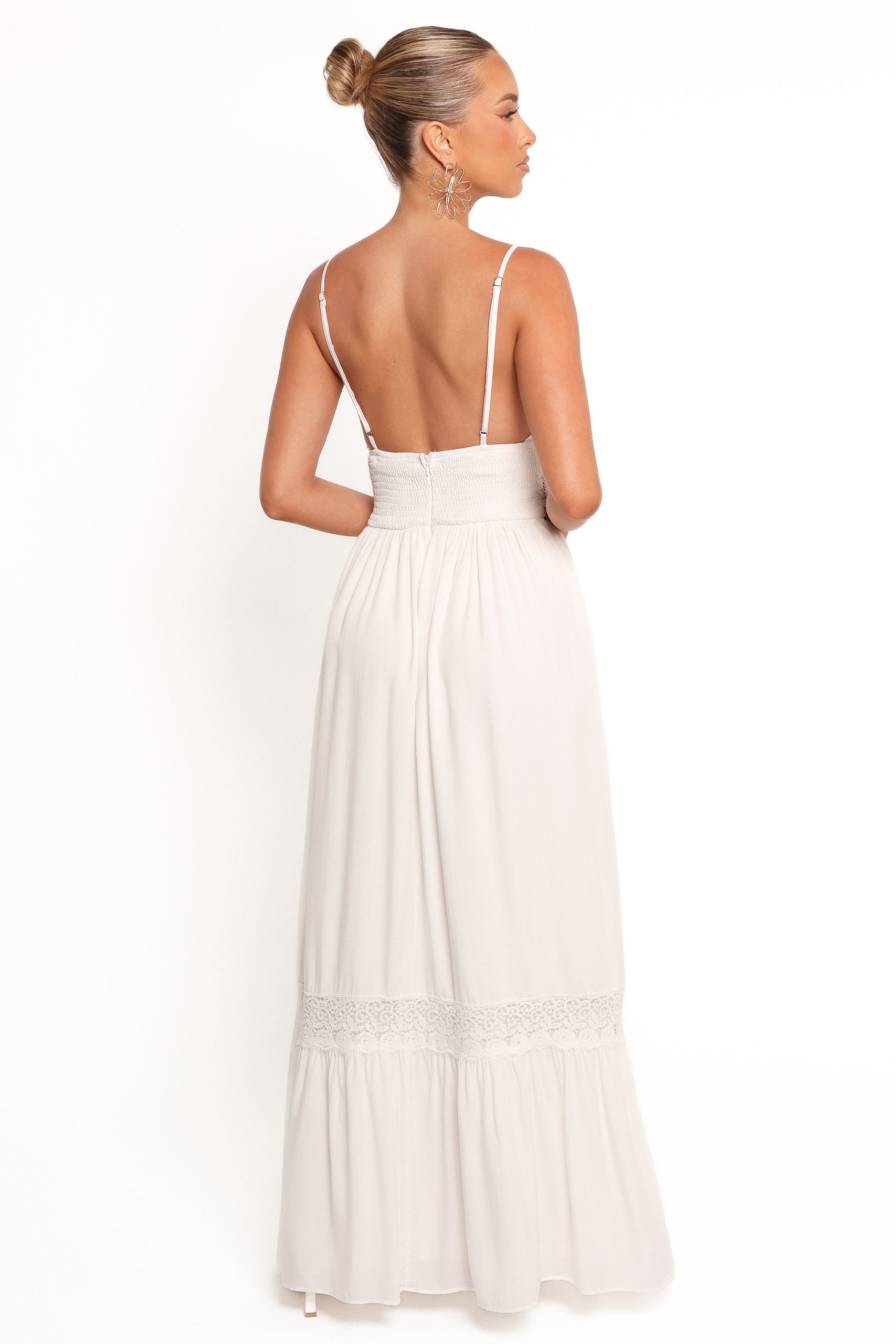 Kiran Maxi Dress - White - Image 4