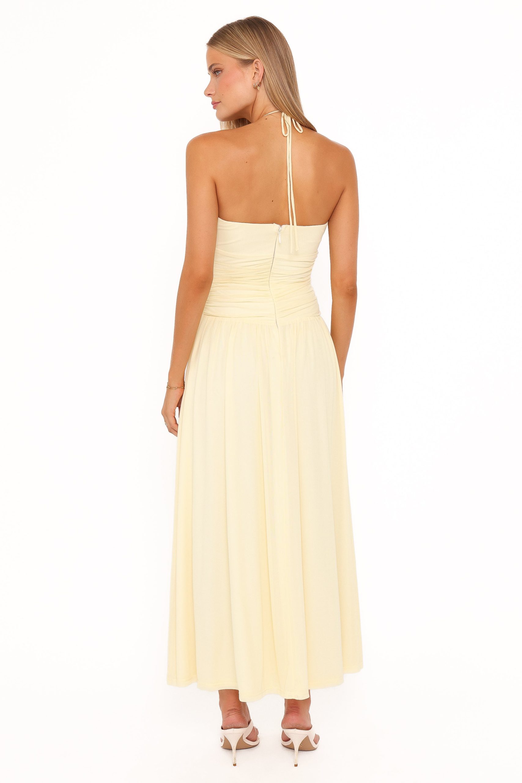Kylee Maxi Dress - Butter Yellow - Image 4
