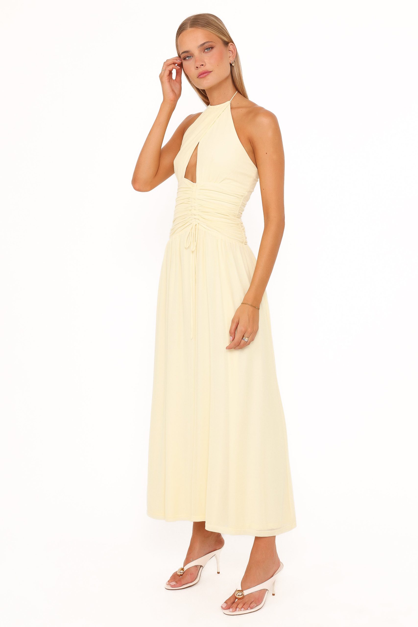 Kylee Maxi Dress - Butter Yellow - Image 3