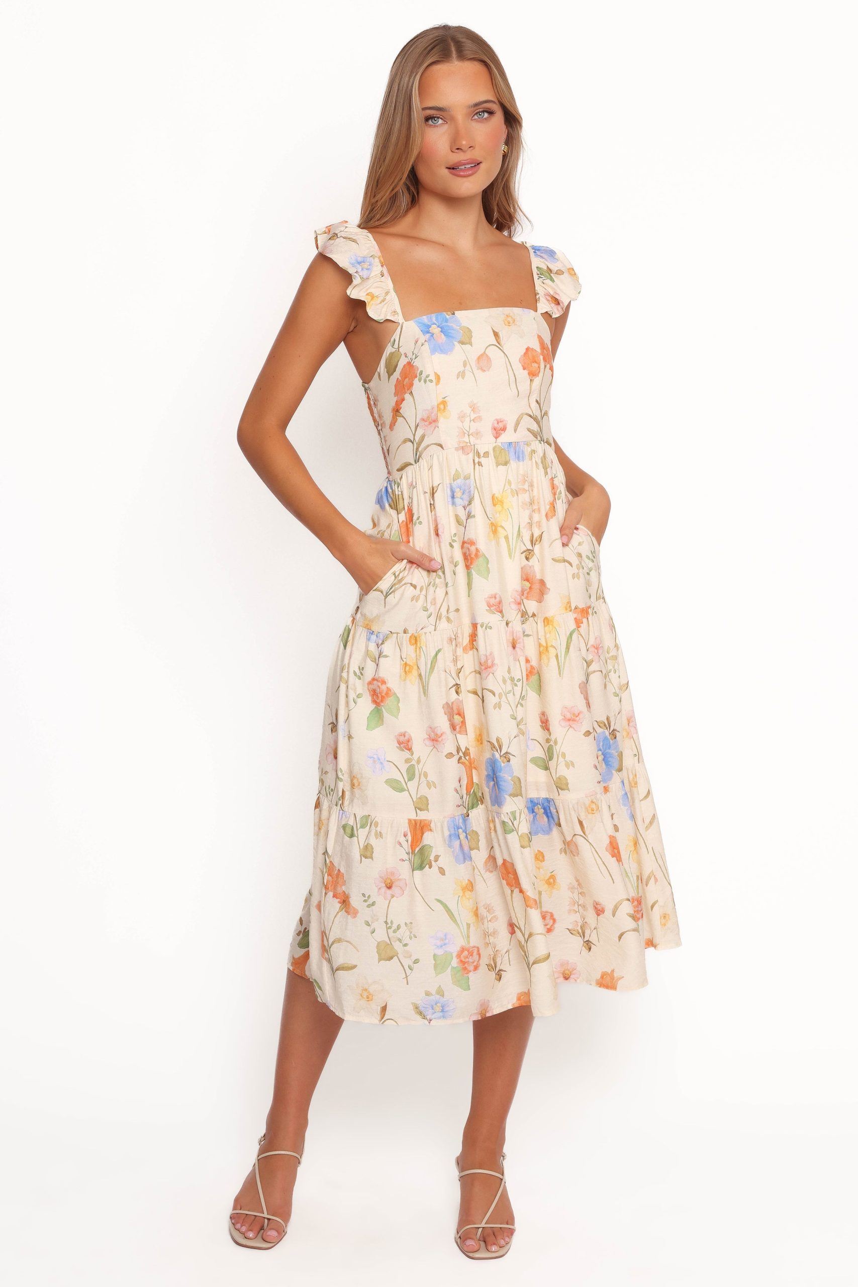 Laela Midi Dress - Floral - Image 5