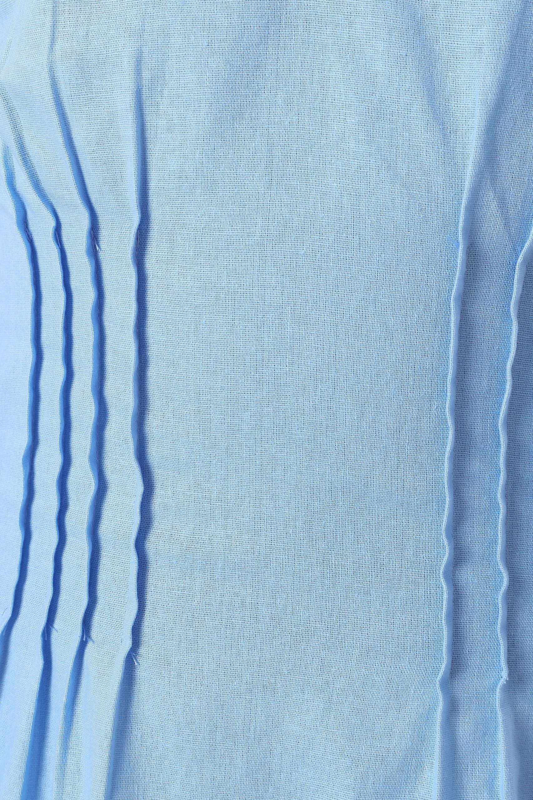 Lainey Tie Maxi Dress - Blue - Image 7