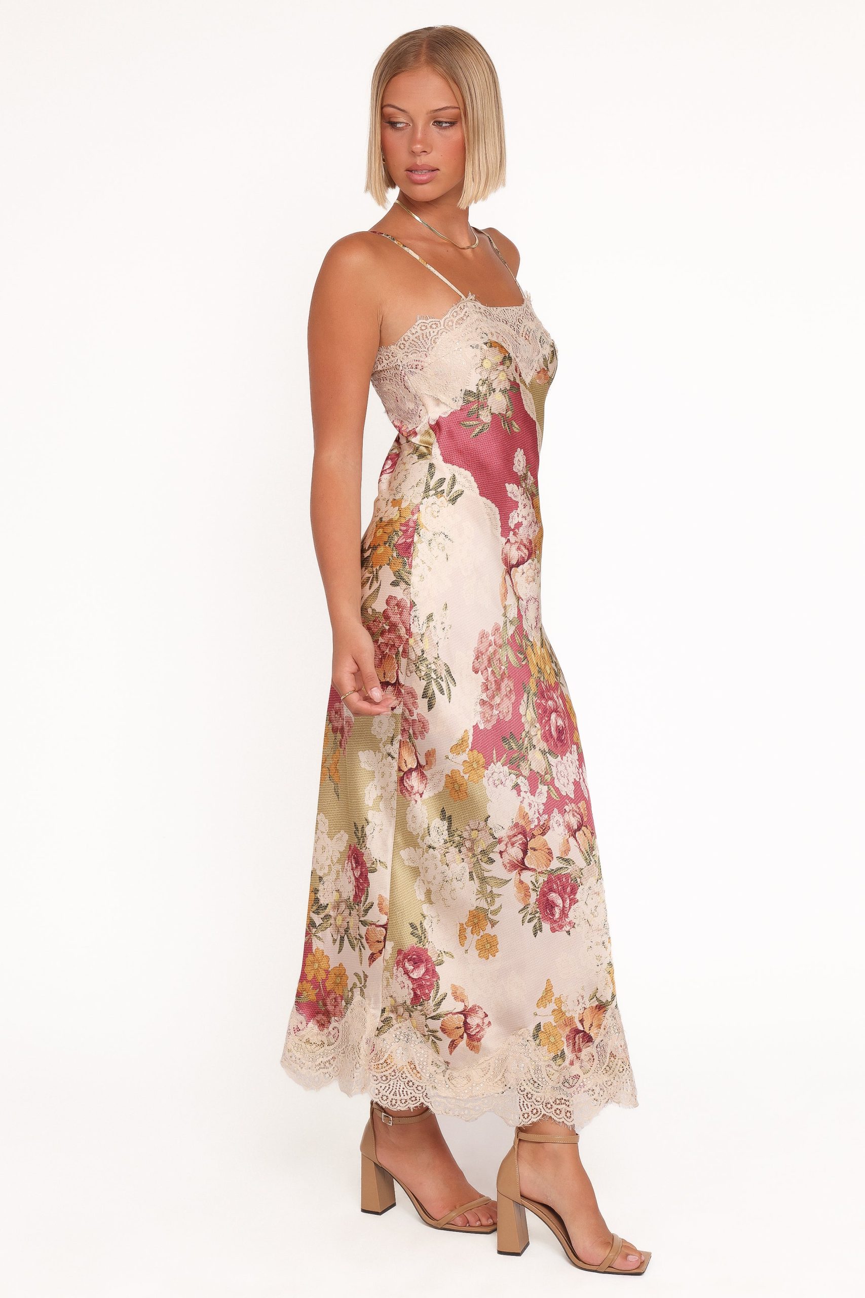 Laken Maxi Dress - Patchwork Floral - Image 3