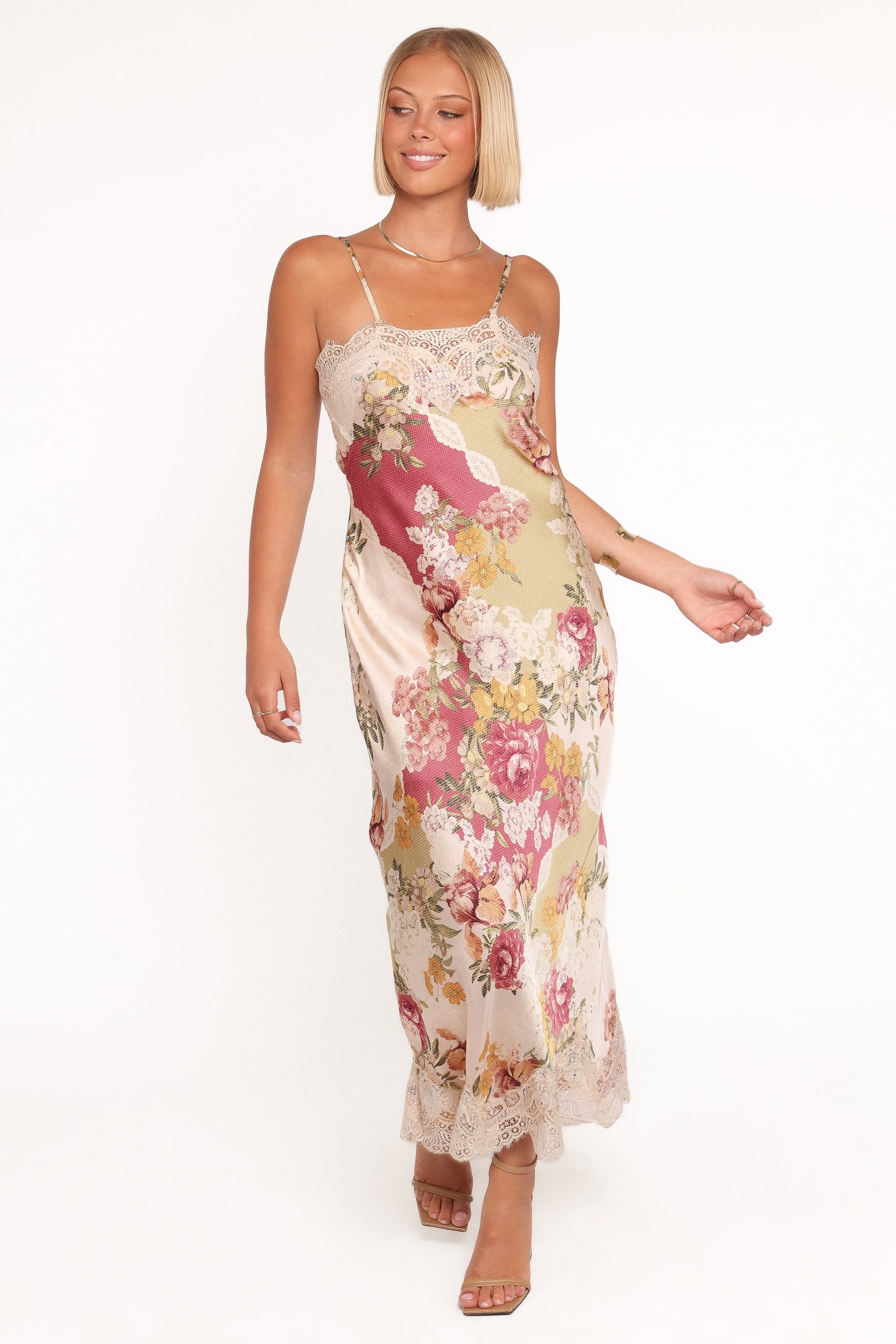 Laken Maxi Dress - Patchwork Floral - Image 6