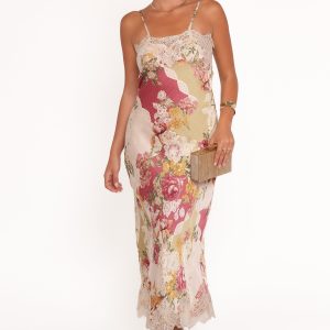 Laken Maxi Dress - Patchwork Floral