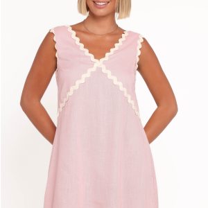 Lark Mini Dress - Pink