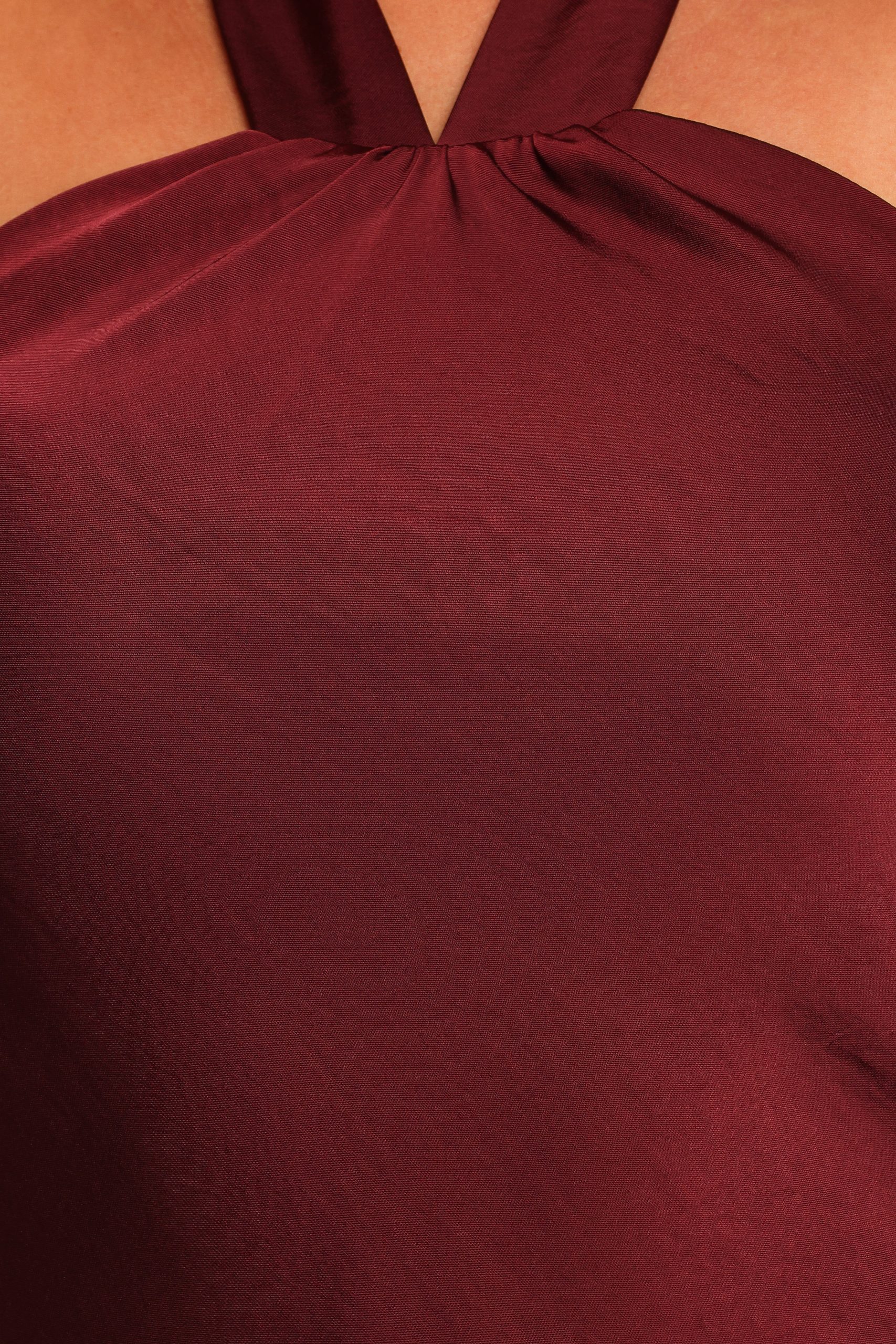 Larkin Maxi Dress - Plum - Image 7