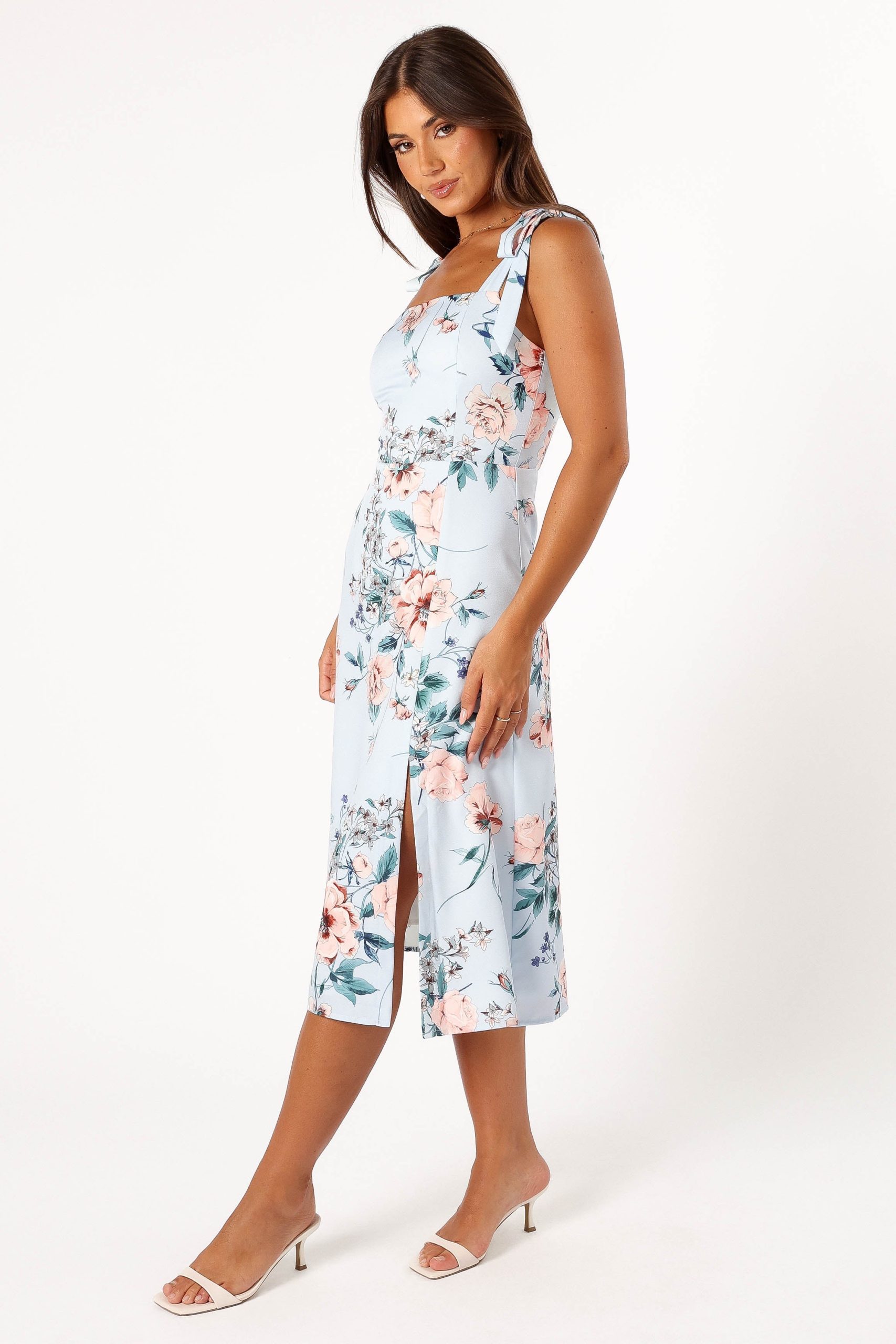 Laurel Dress - Blue Floral - Image 7