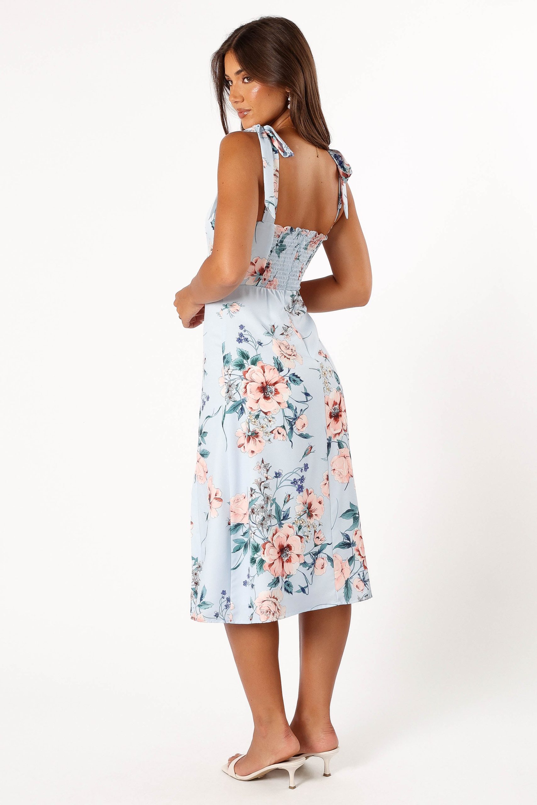 Laurel Dress - Blue Floral - Image 8