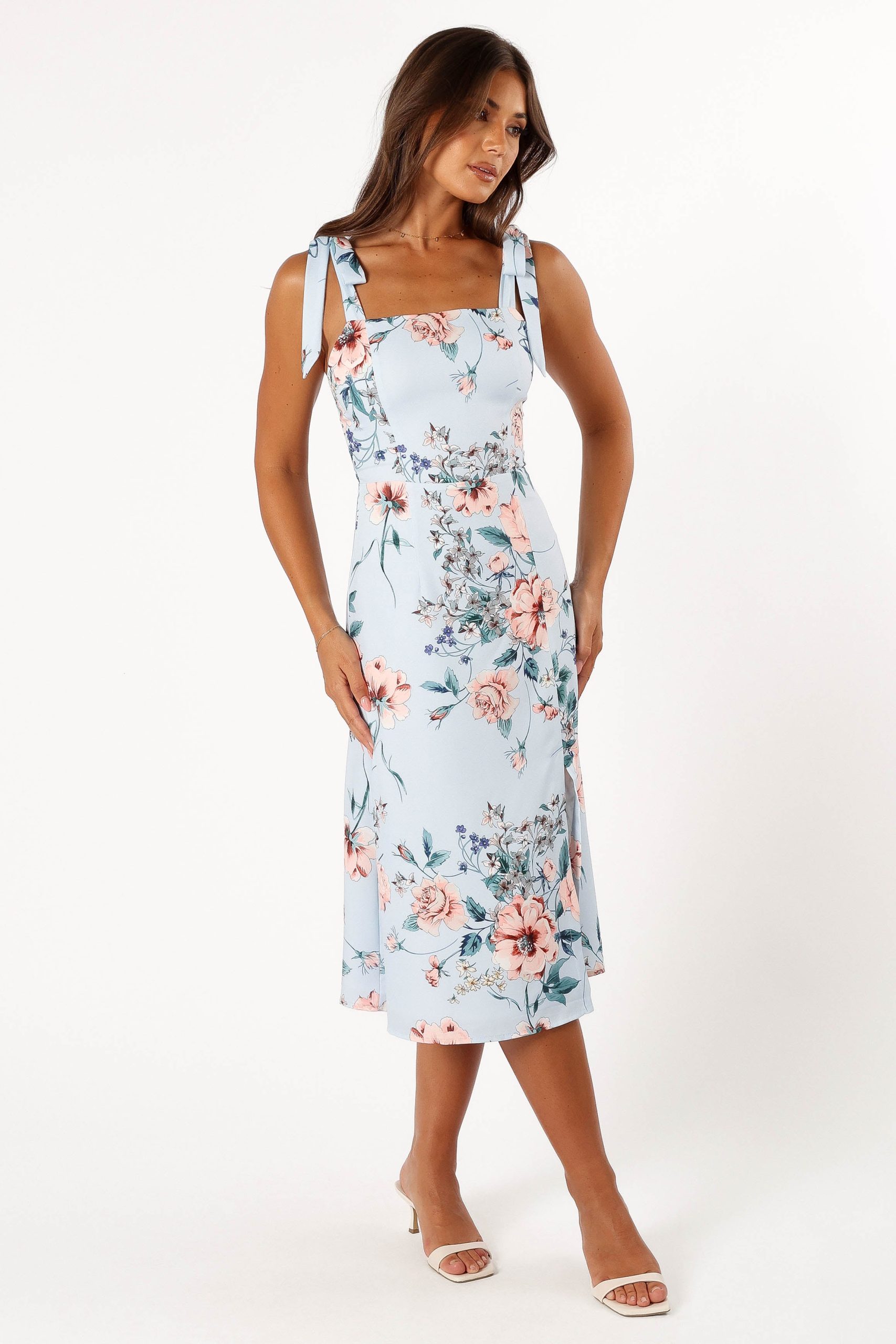 Laurel Dress - Blue Floral - Image 9