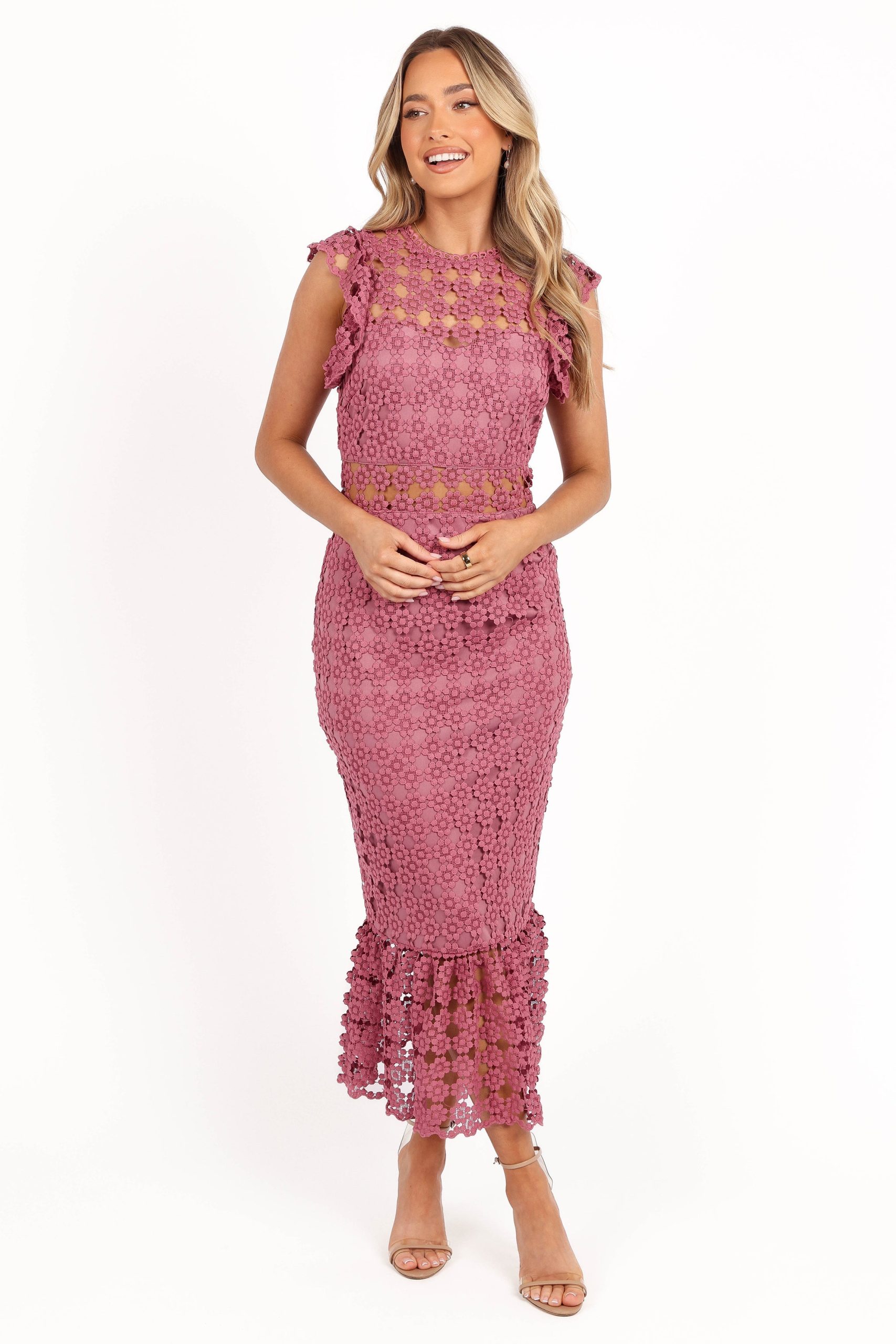 Lauren Dress - Dark Rose - Image 3