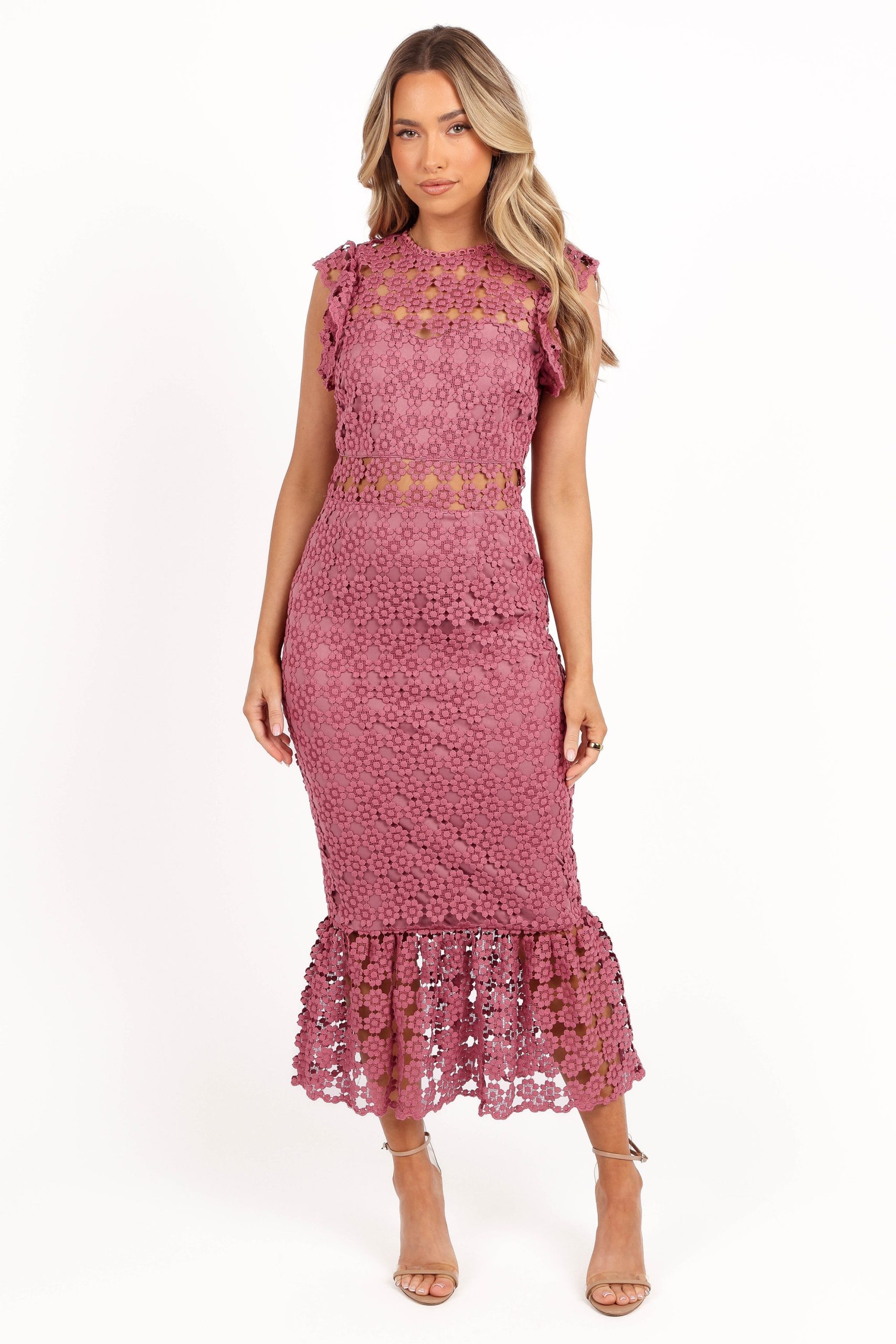 Lauren Dress - Dark Rose - Image 8