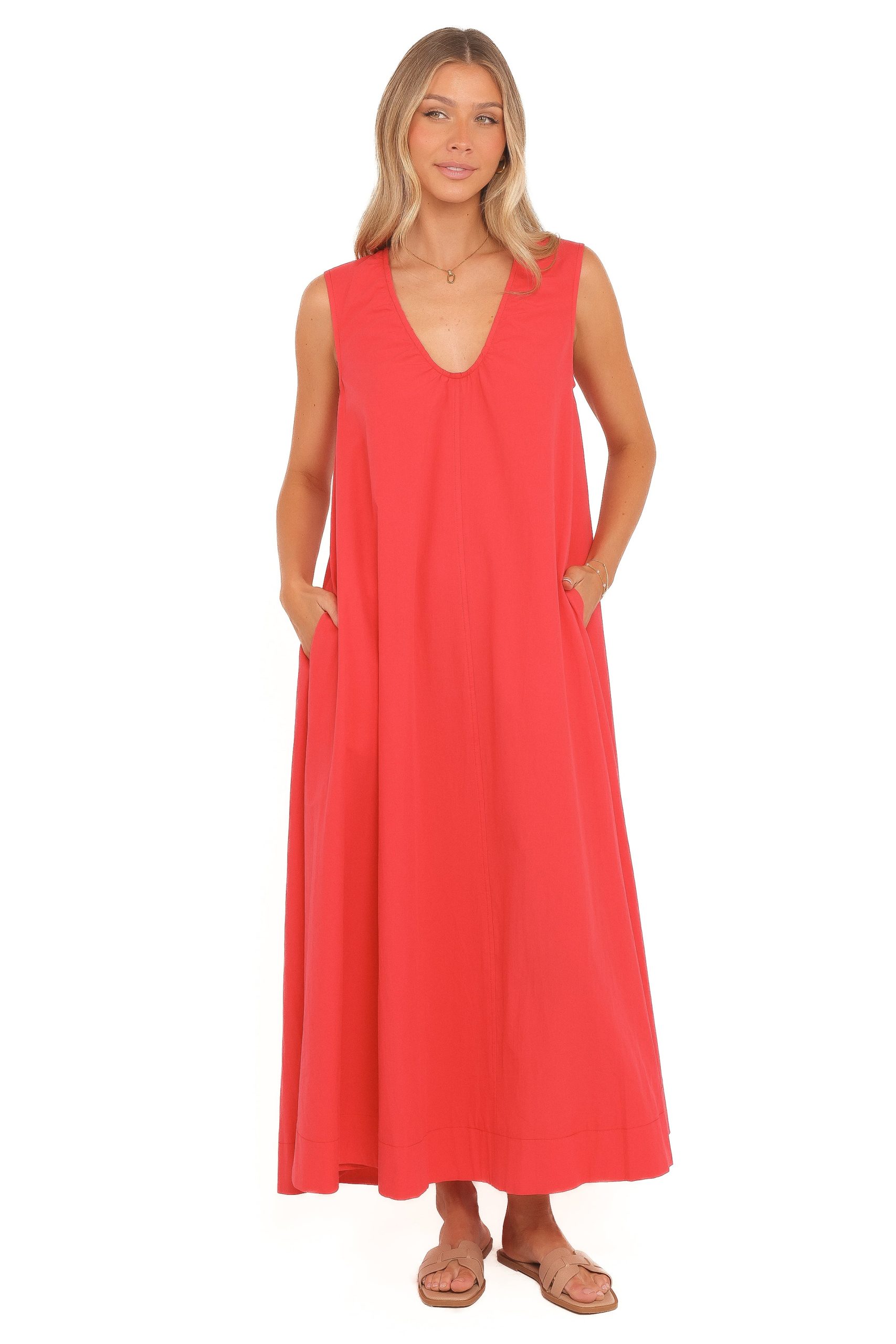 Laurita Maxi Dress - Red - Image 2