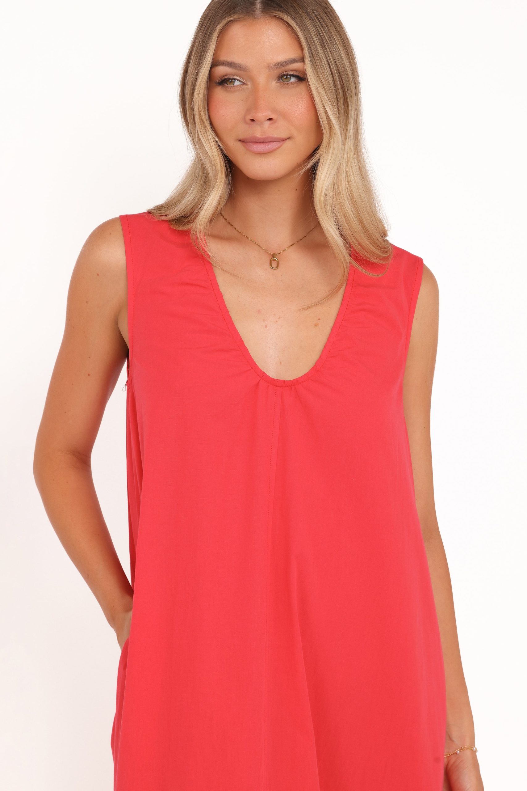 Laurita Maxi Dress - Red - Image 3