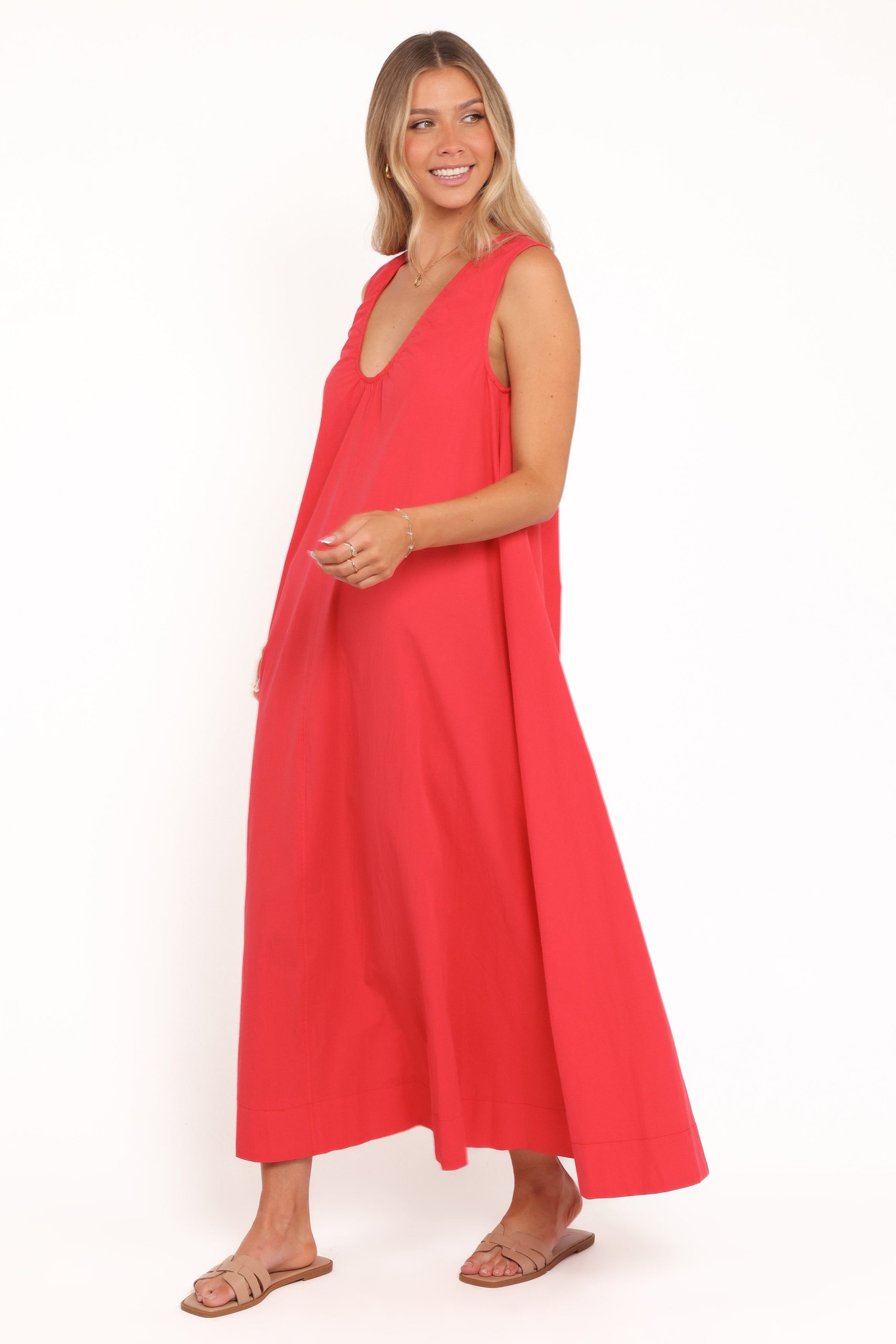 Laurita Maxi Dress - Red - Image 5