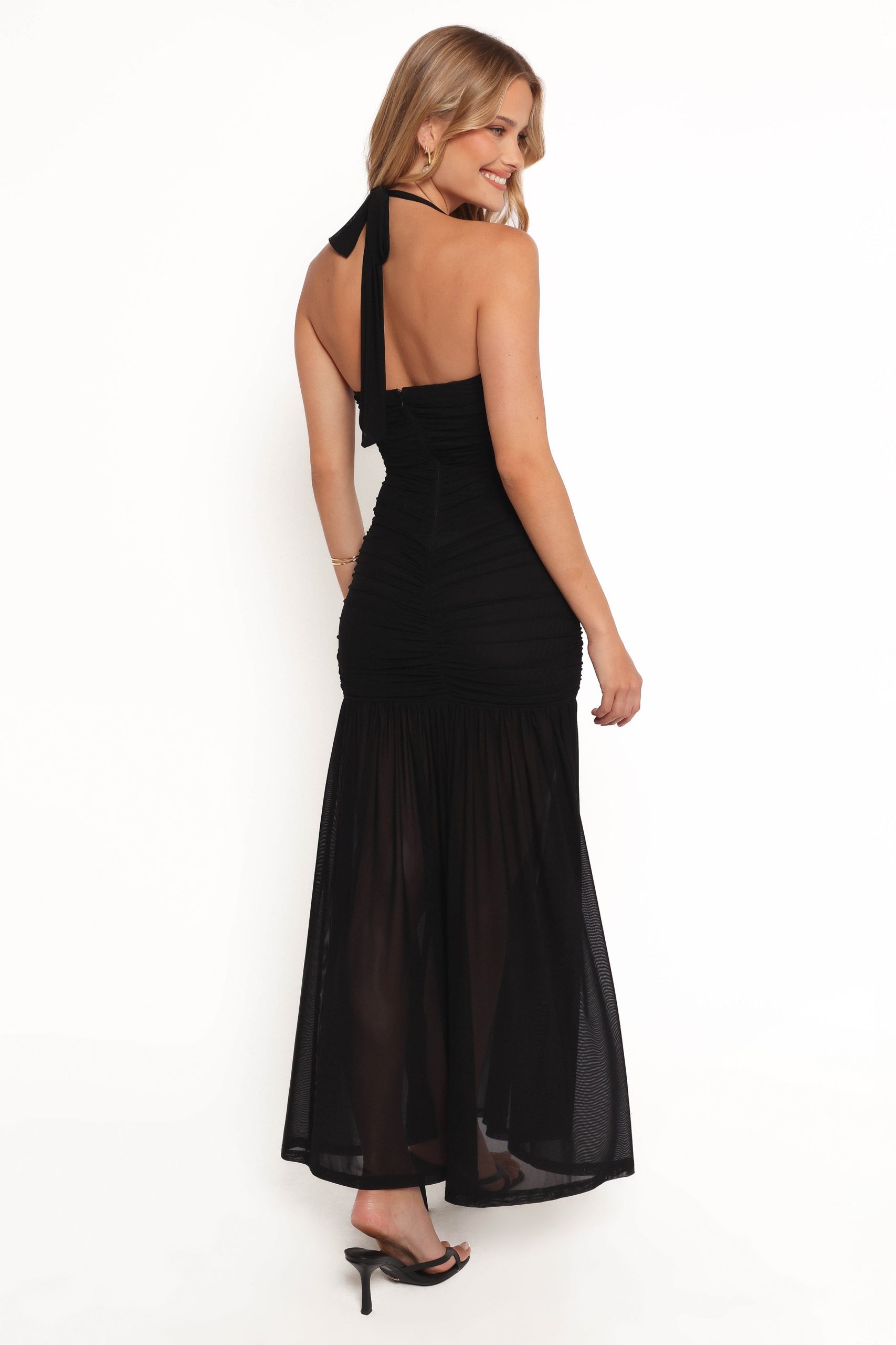 Lea Maxi Dress - Black - Image 4