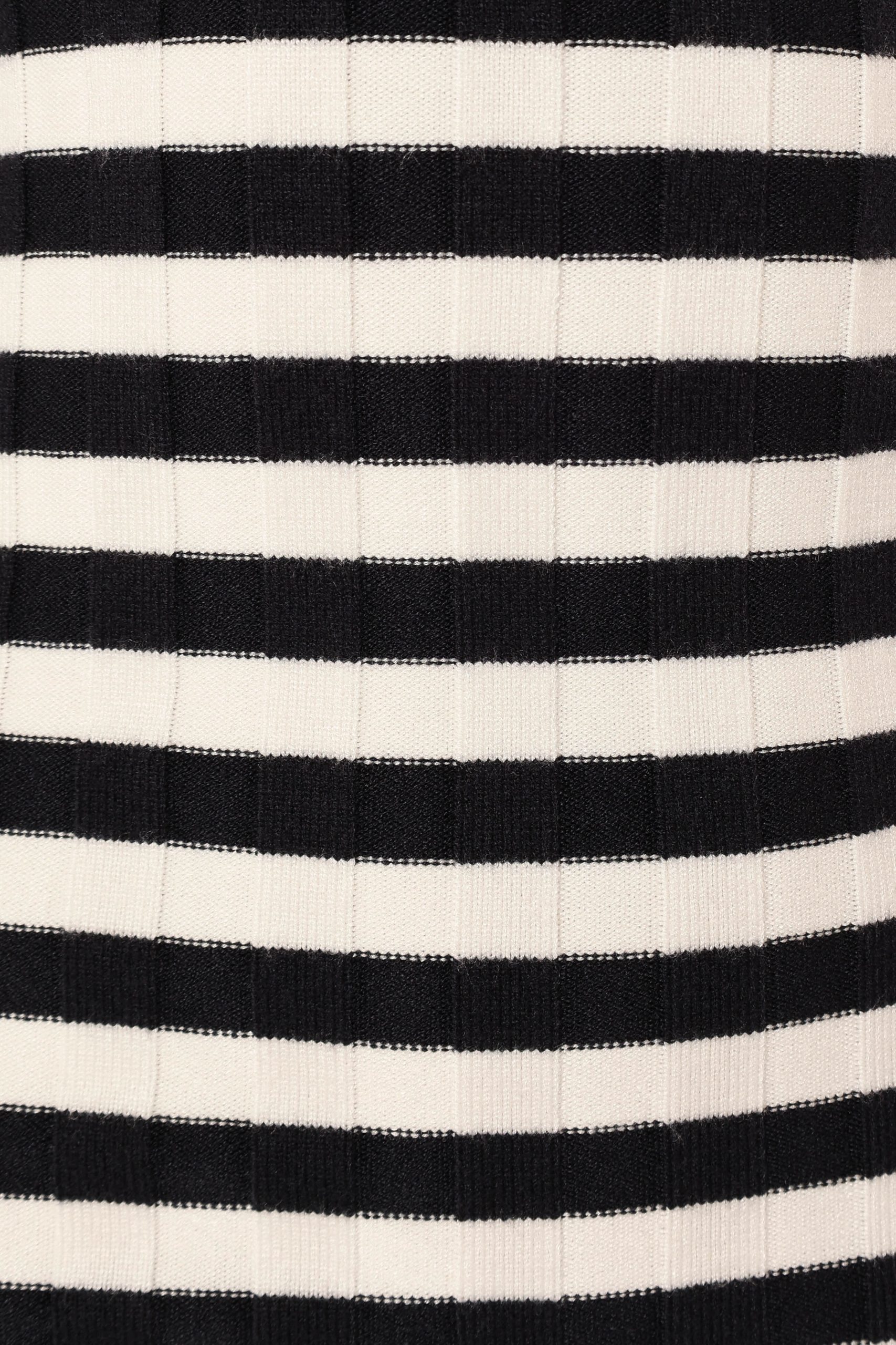 Ledger Midi Dress - Navy Stripe - Image 8