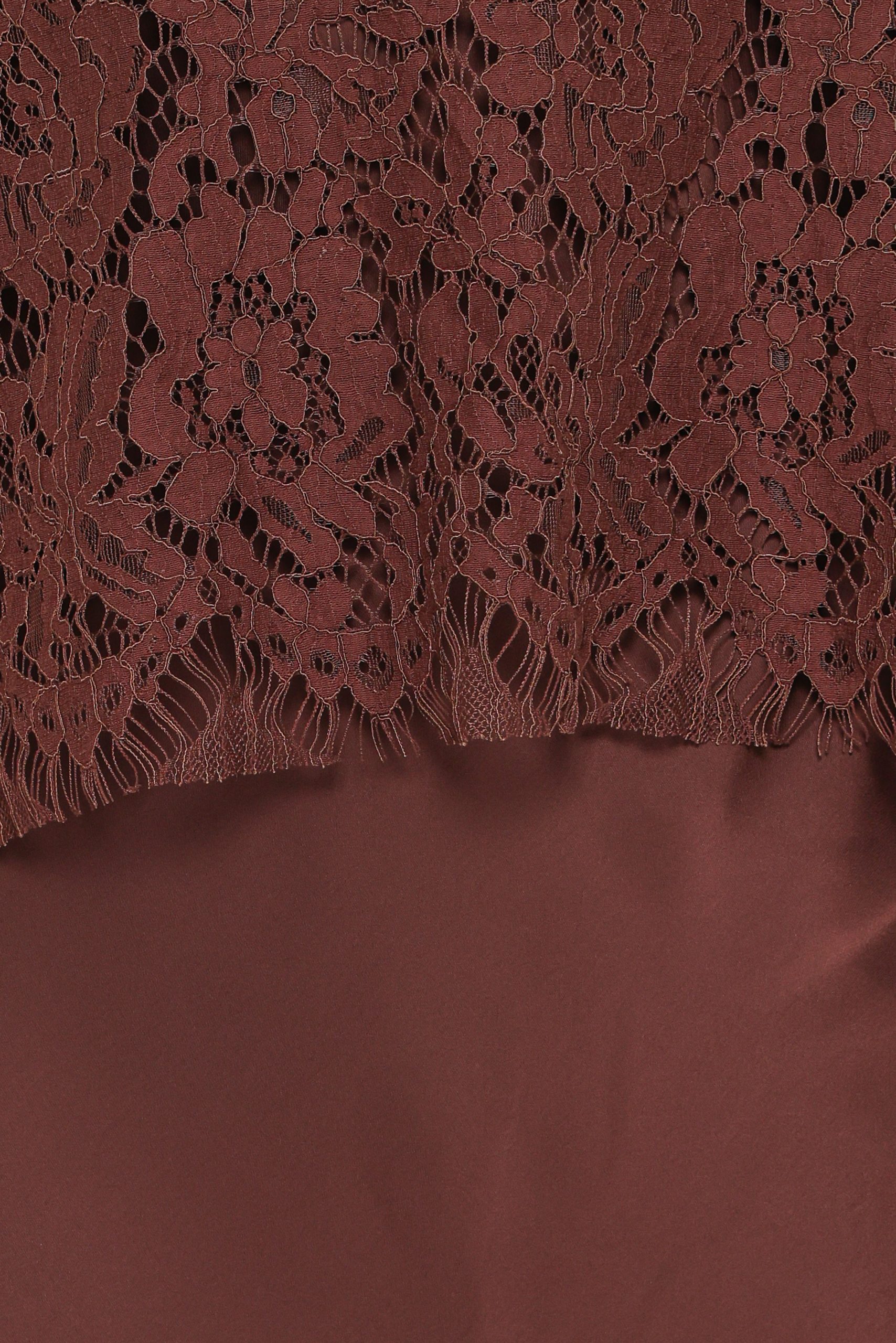Lelita Strapless Maxi Dress - Brown - Image 7
