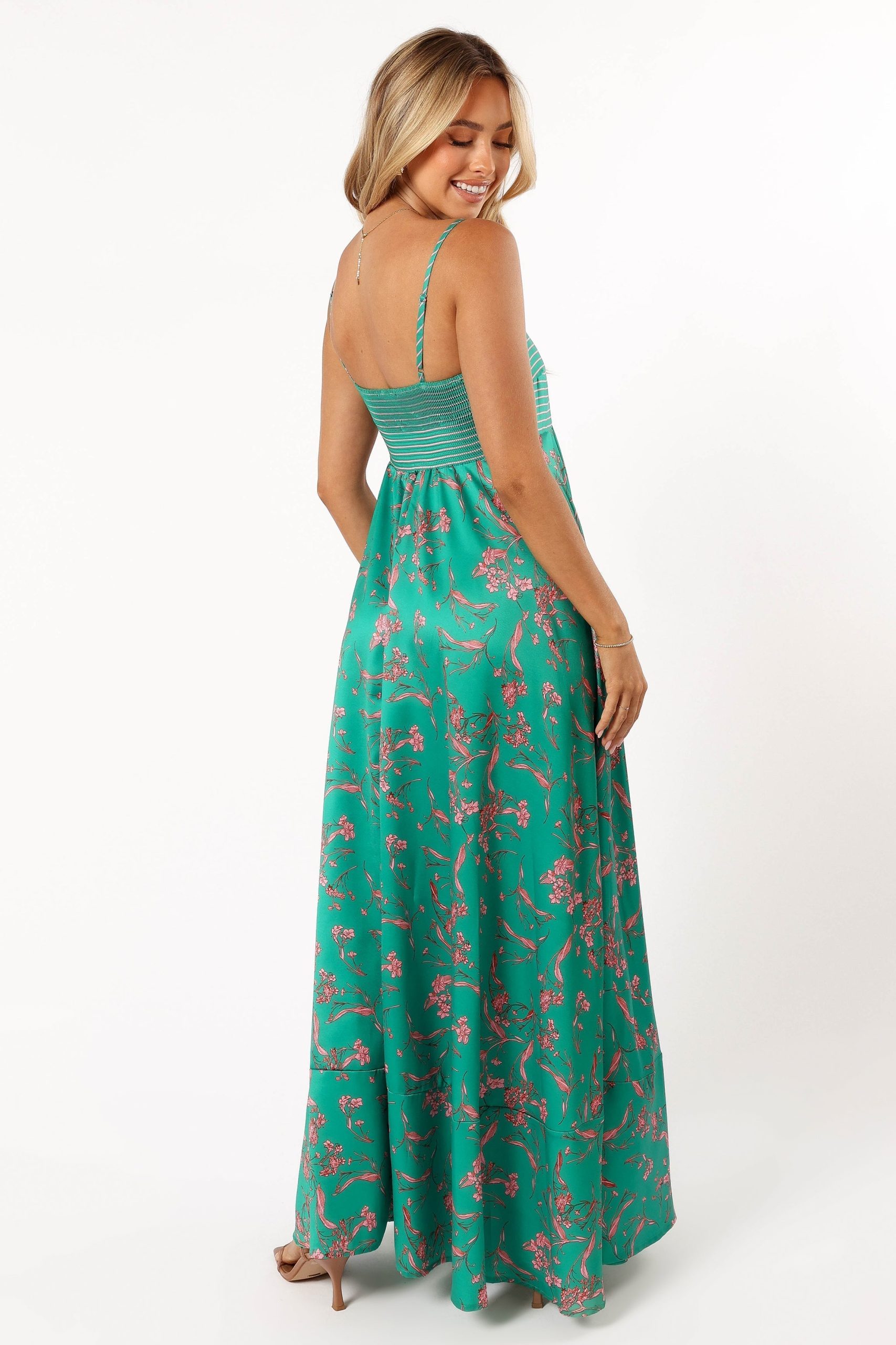Lilie Maxi Dress - Green - Image 3