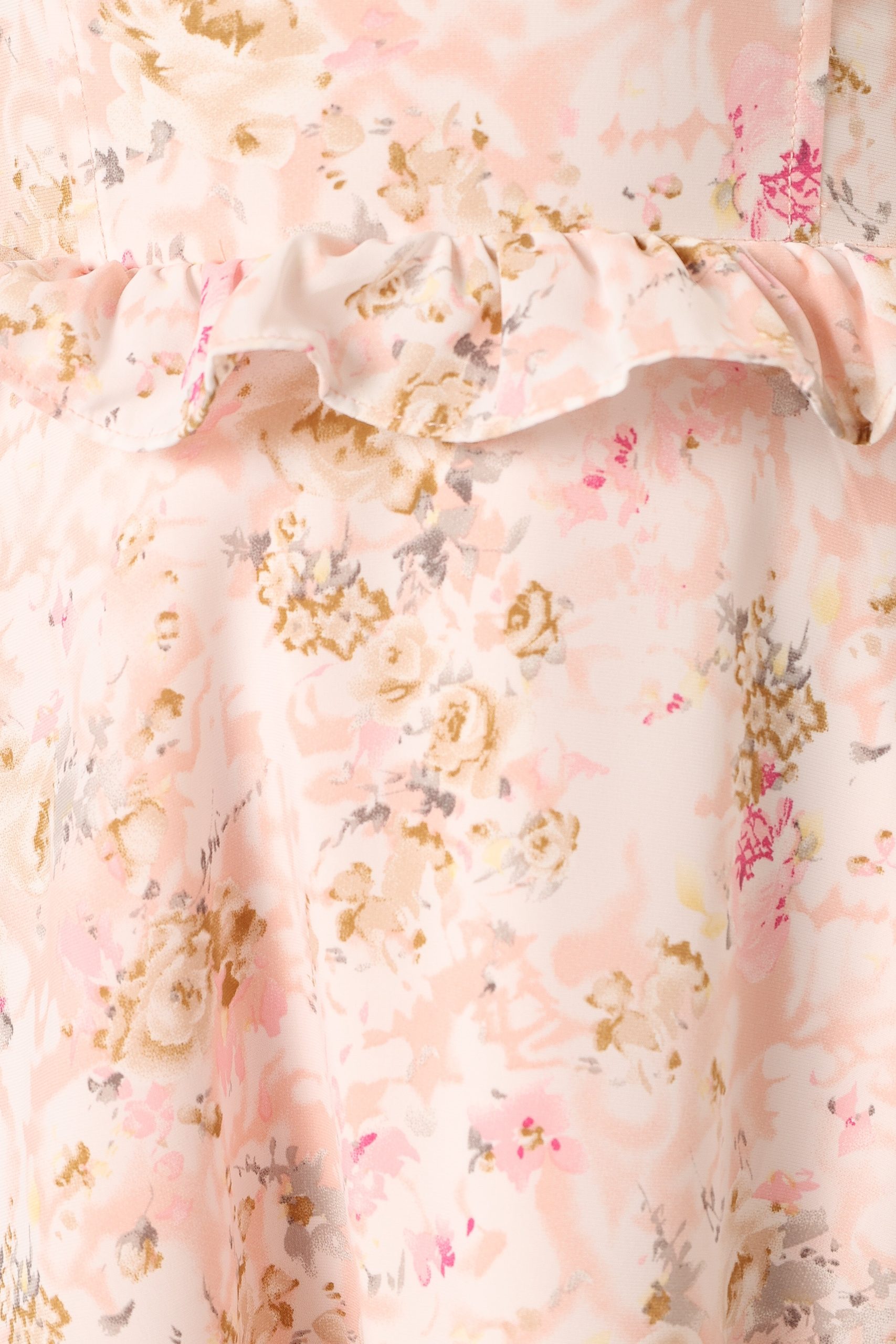 Lillee Tiered Maxi Dress - Pink Floral - Image 11