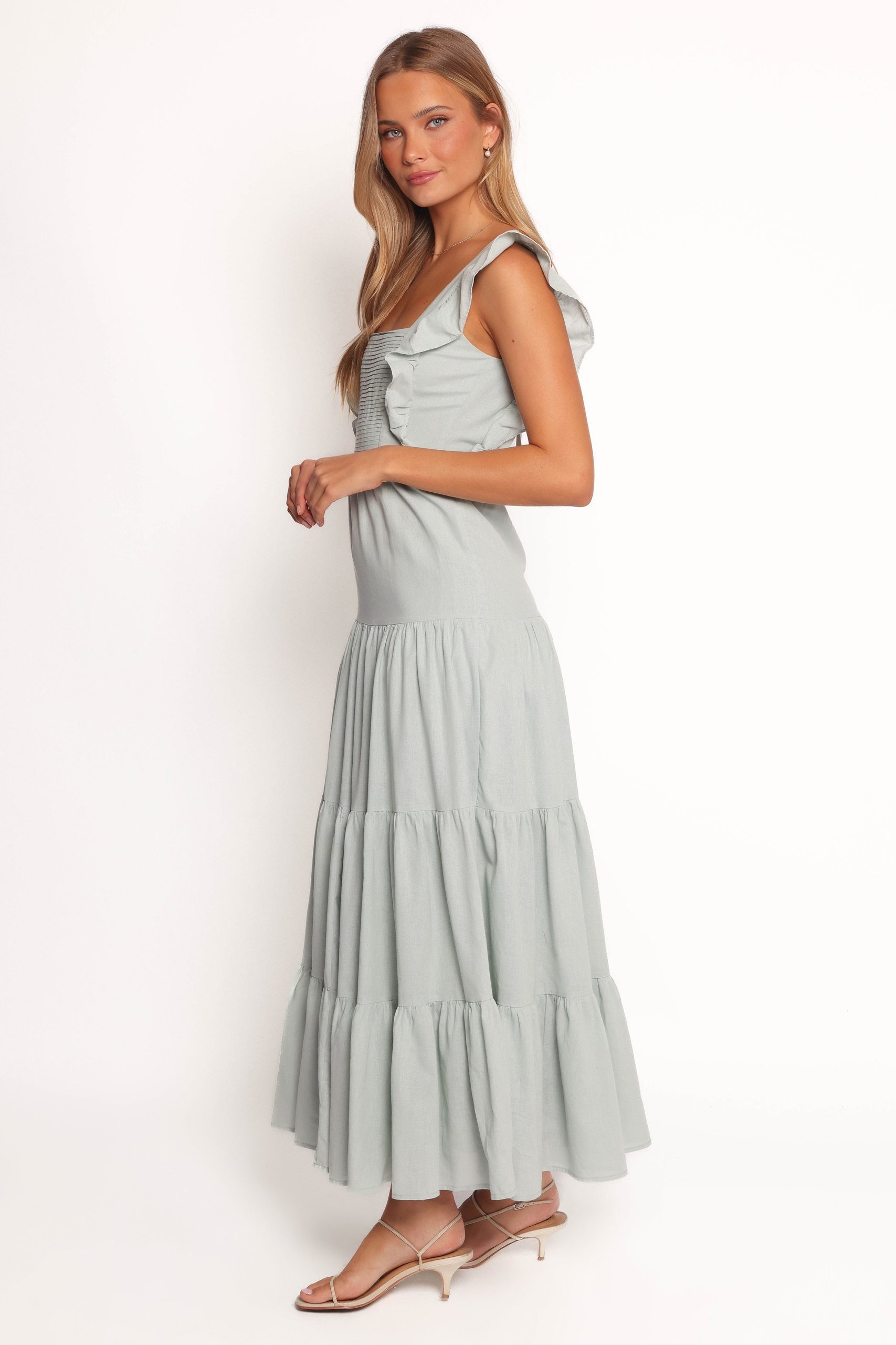 Lillian Maxi Dress - Pale Blue - Image 5